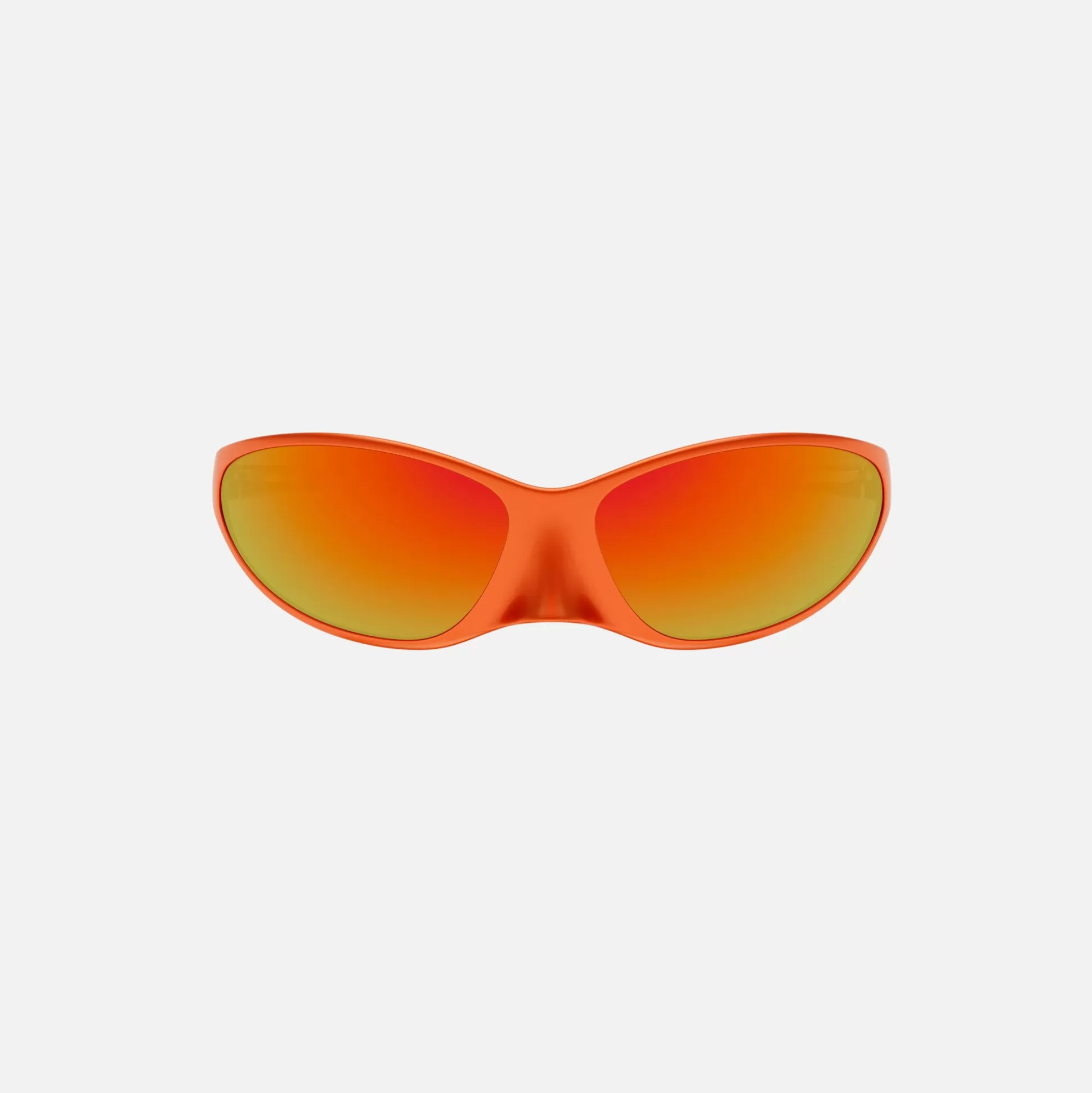 Cheap Balenciaga metal sunglasses Orange