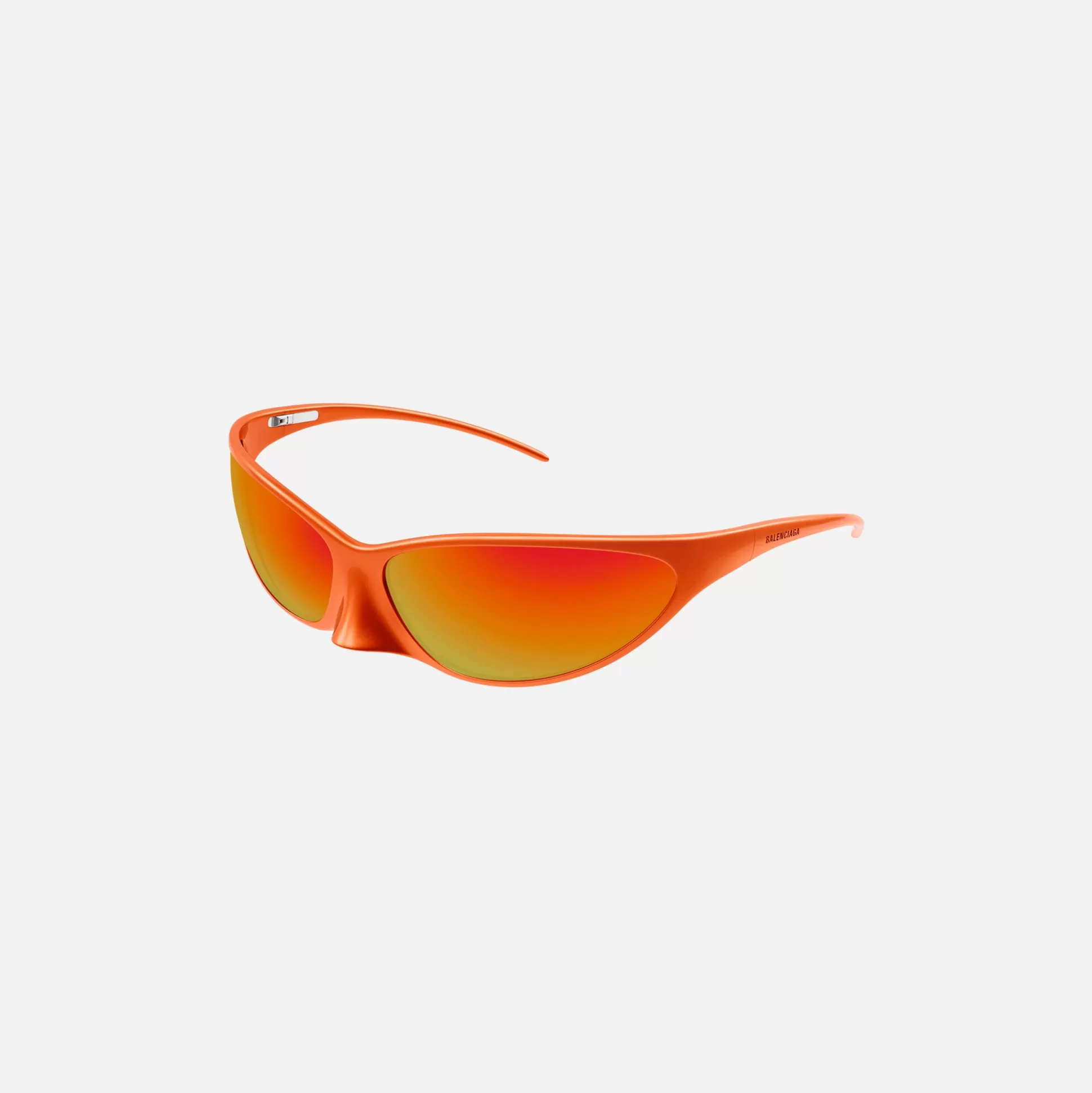 Cheap Balenciaga metal sunglasses Orange