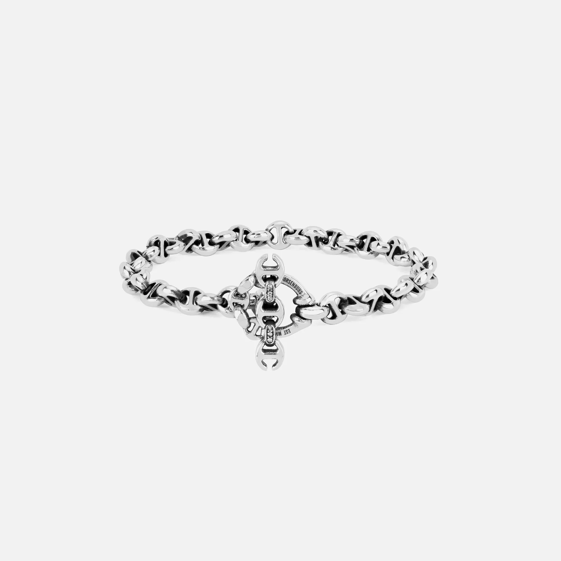 Clearance Hoorsenbuhs 5mm open-link bracelet Sterling Silver