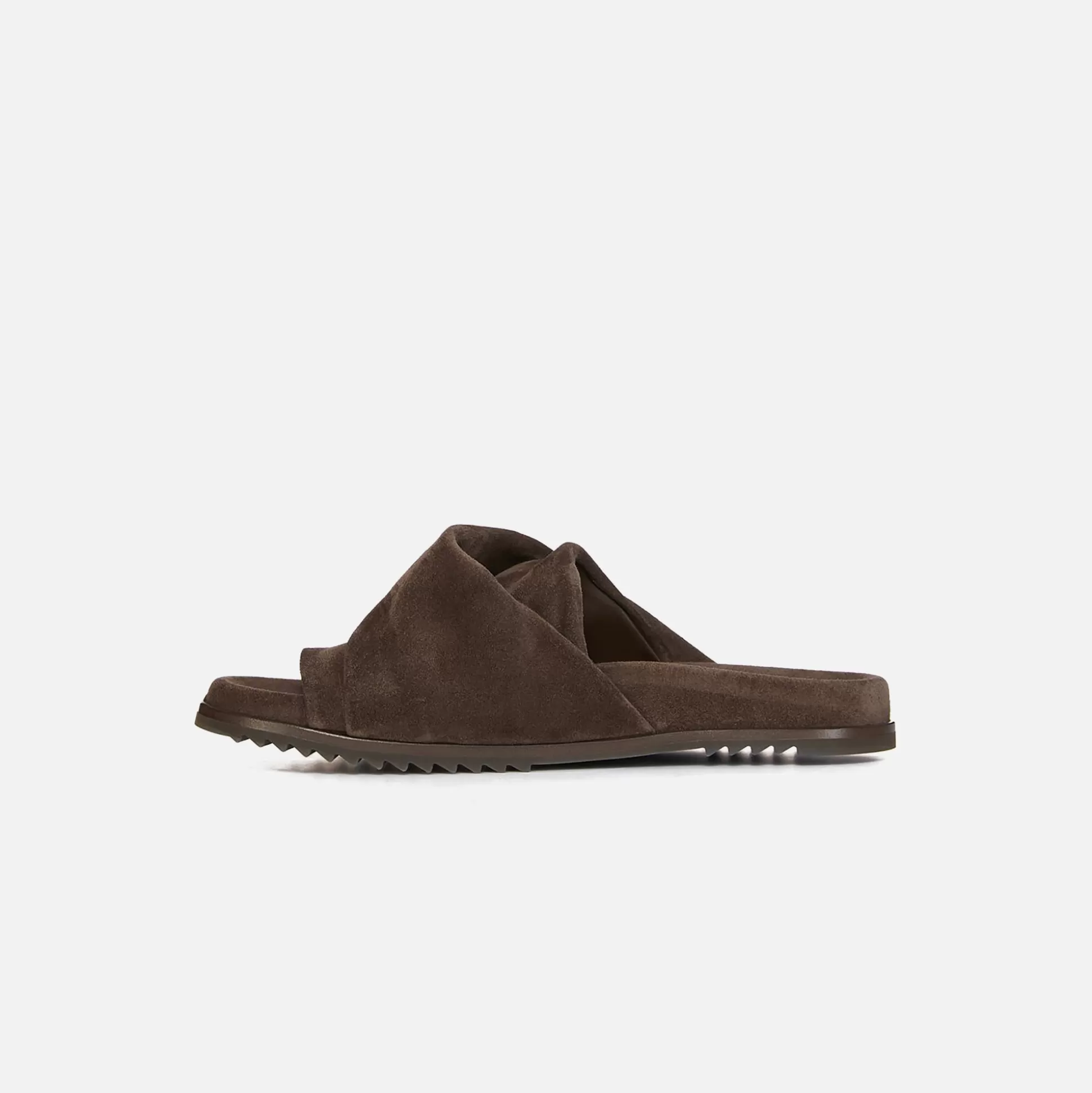 Flash Sale Rick Owens mobius granola Dust Sandal Pelle Mens