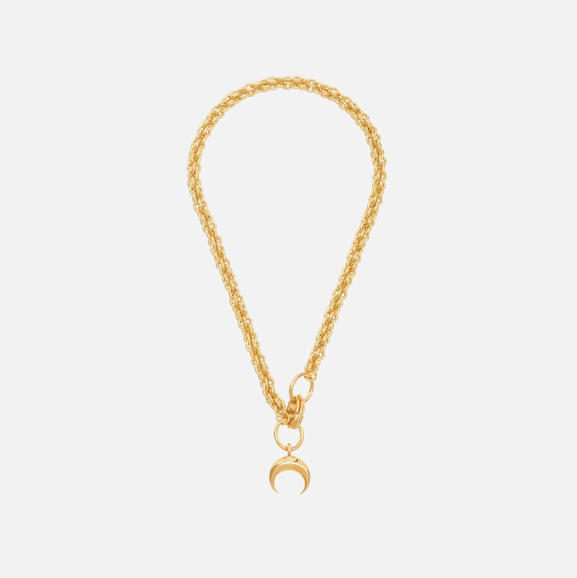 Outlet Marine Serre moon charm necklace Gold