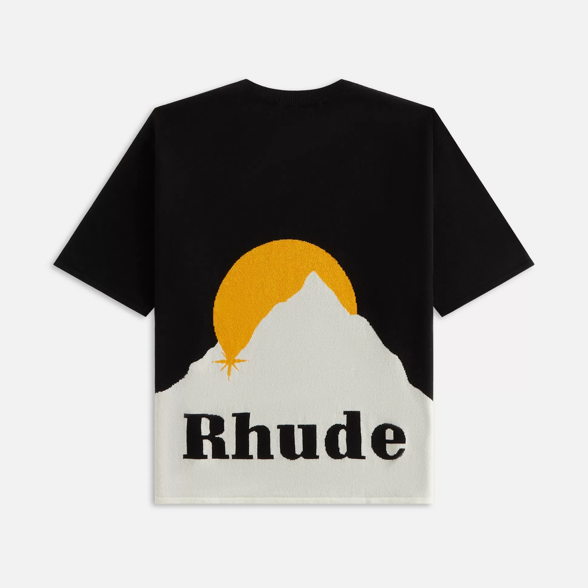 New Rhude moonlight knit tee Vintage Black