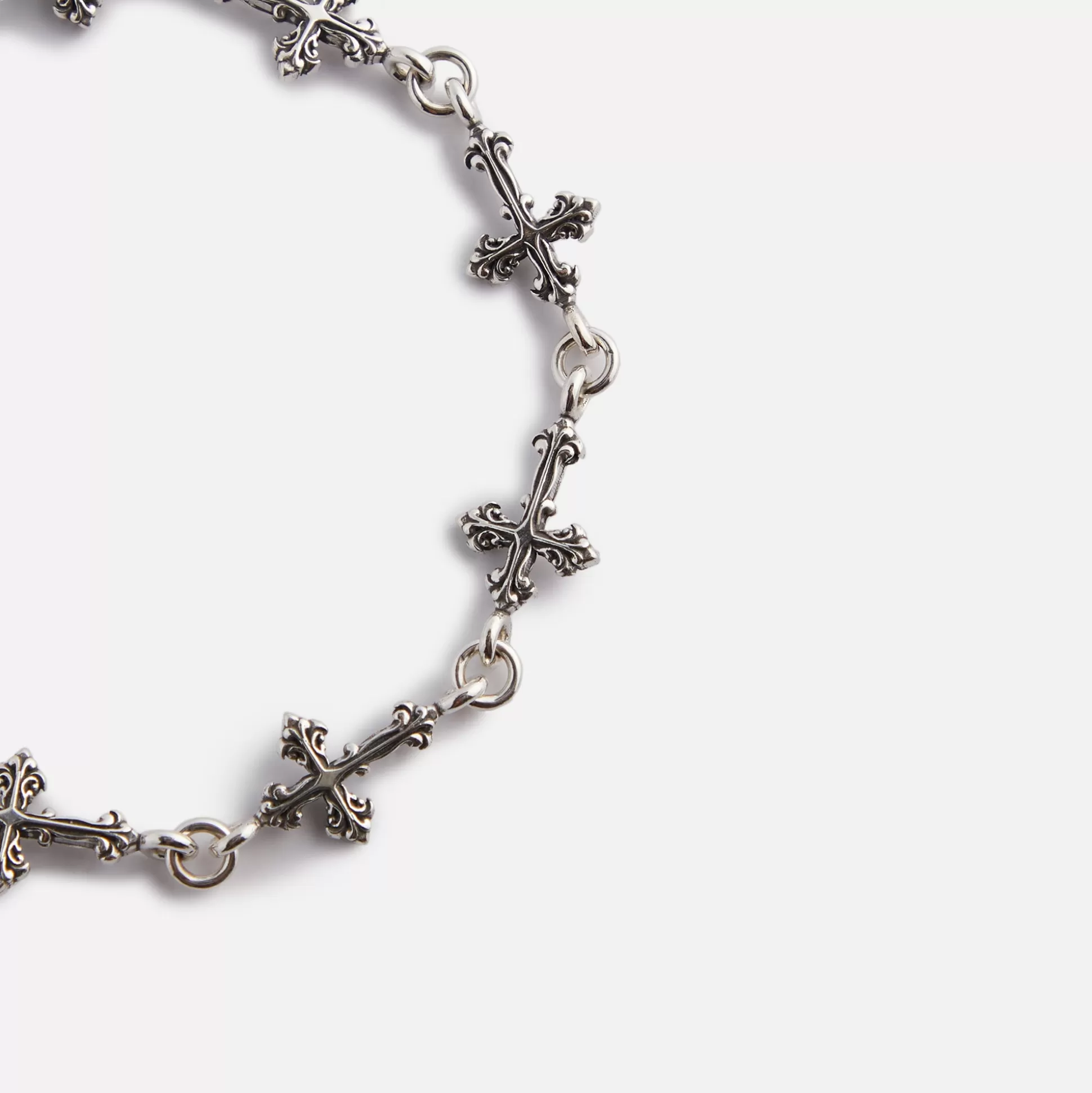 Sale Emanuele Bicocchi multi-cross avelli bracelet Silver