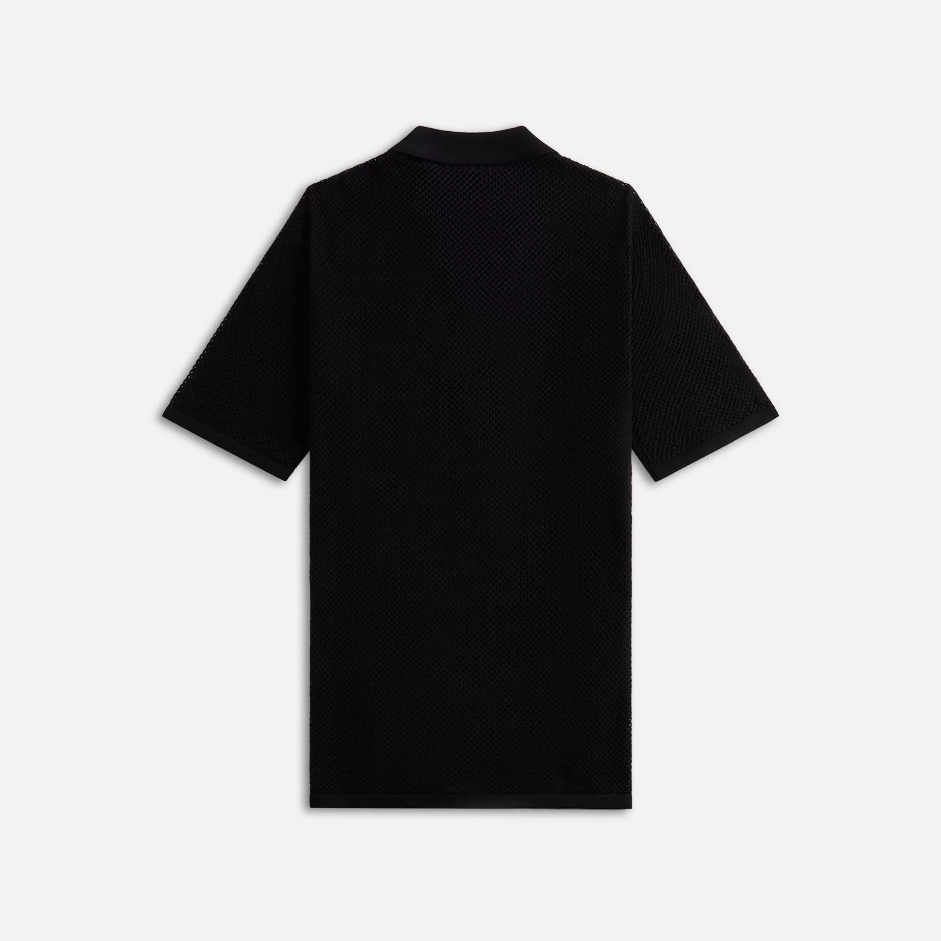 Shop Ksubi net worth knit resort shirt Black