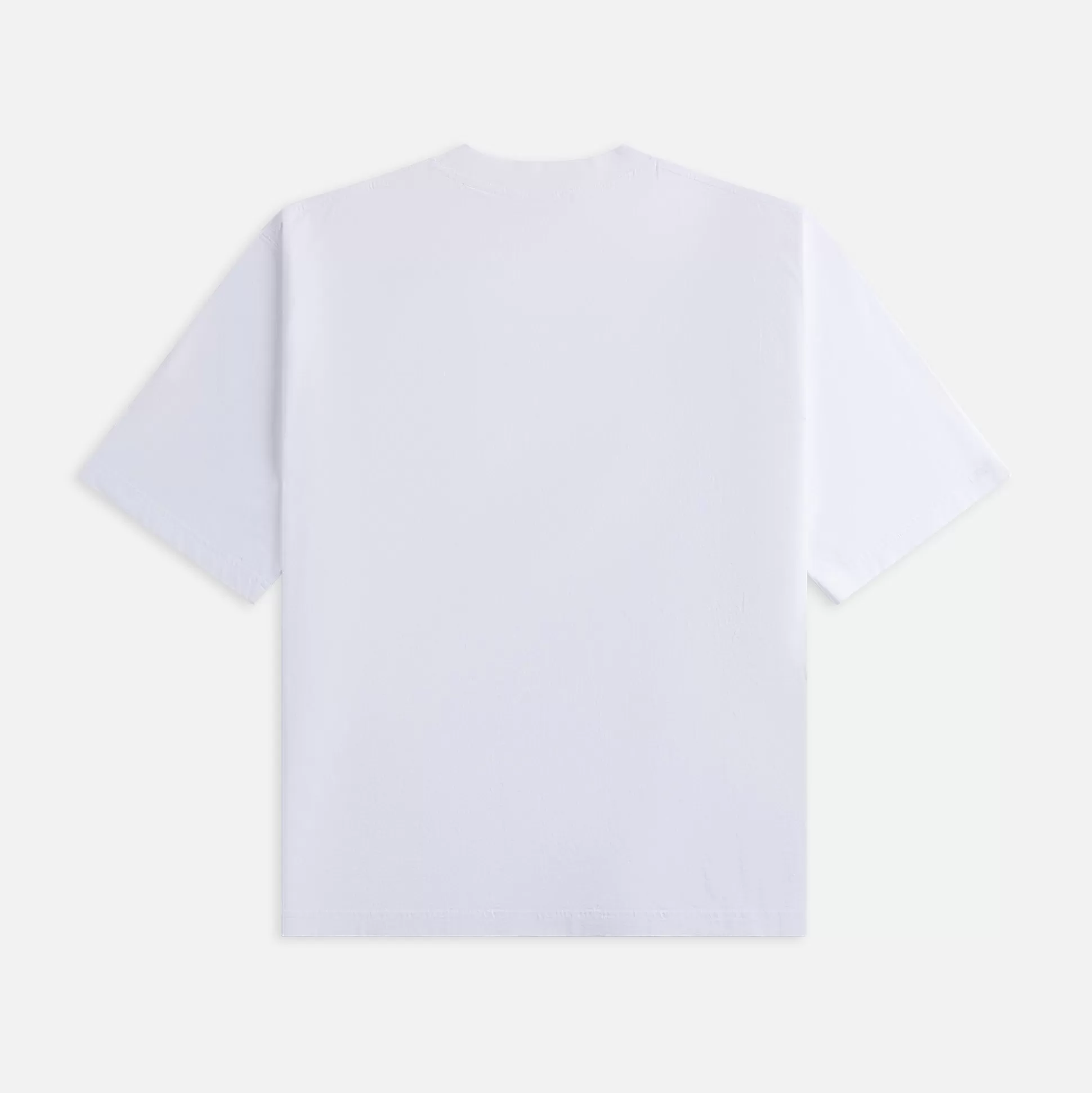 New Marni organic jersey tee with wrinkled logo Lily White