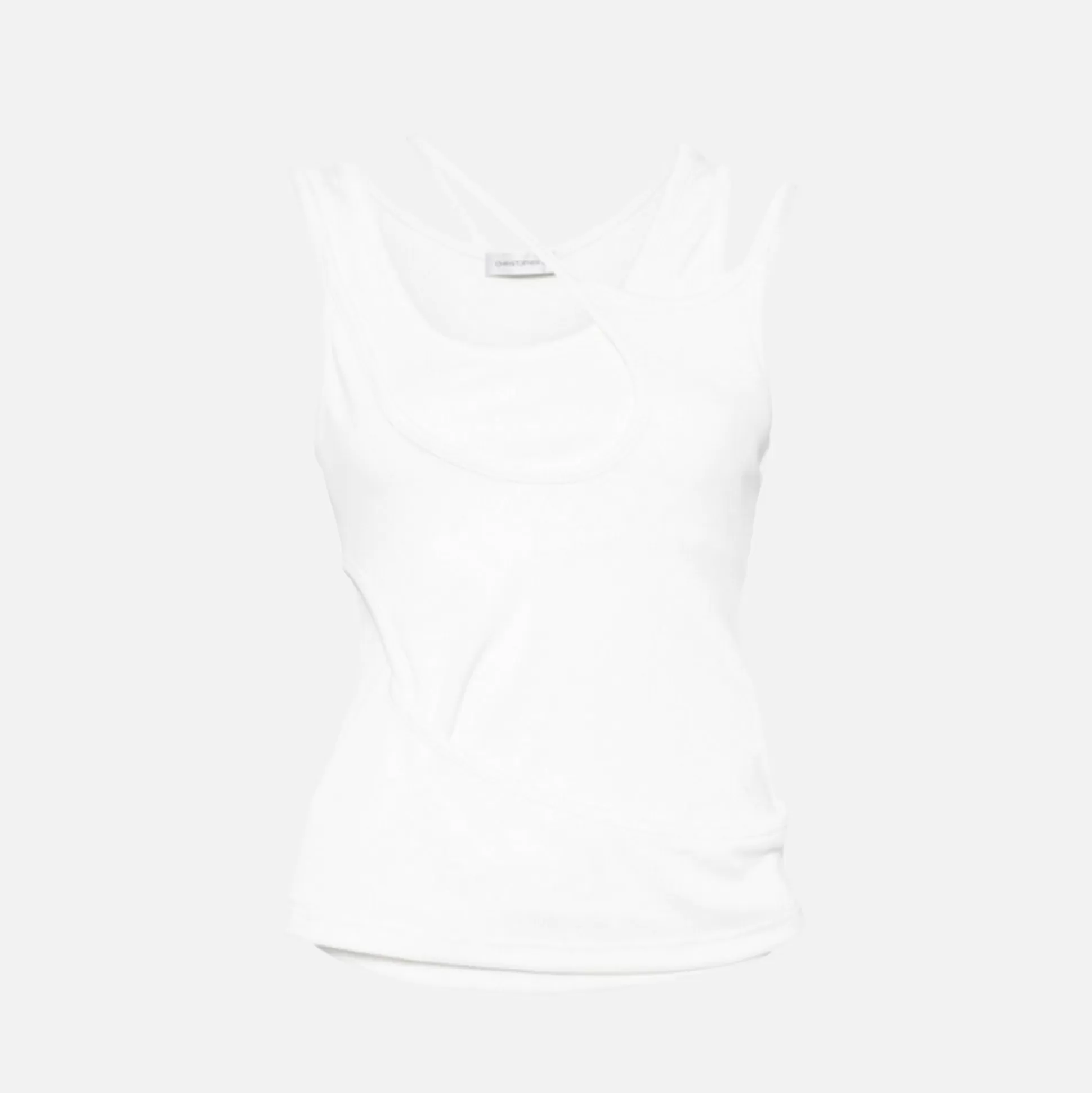 Clearance Christopher Esber overlapped tank White