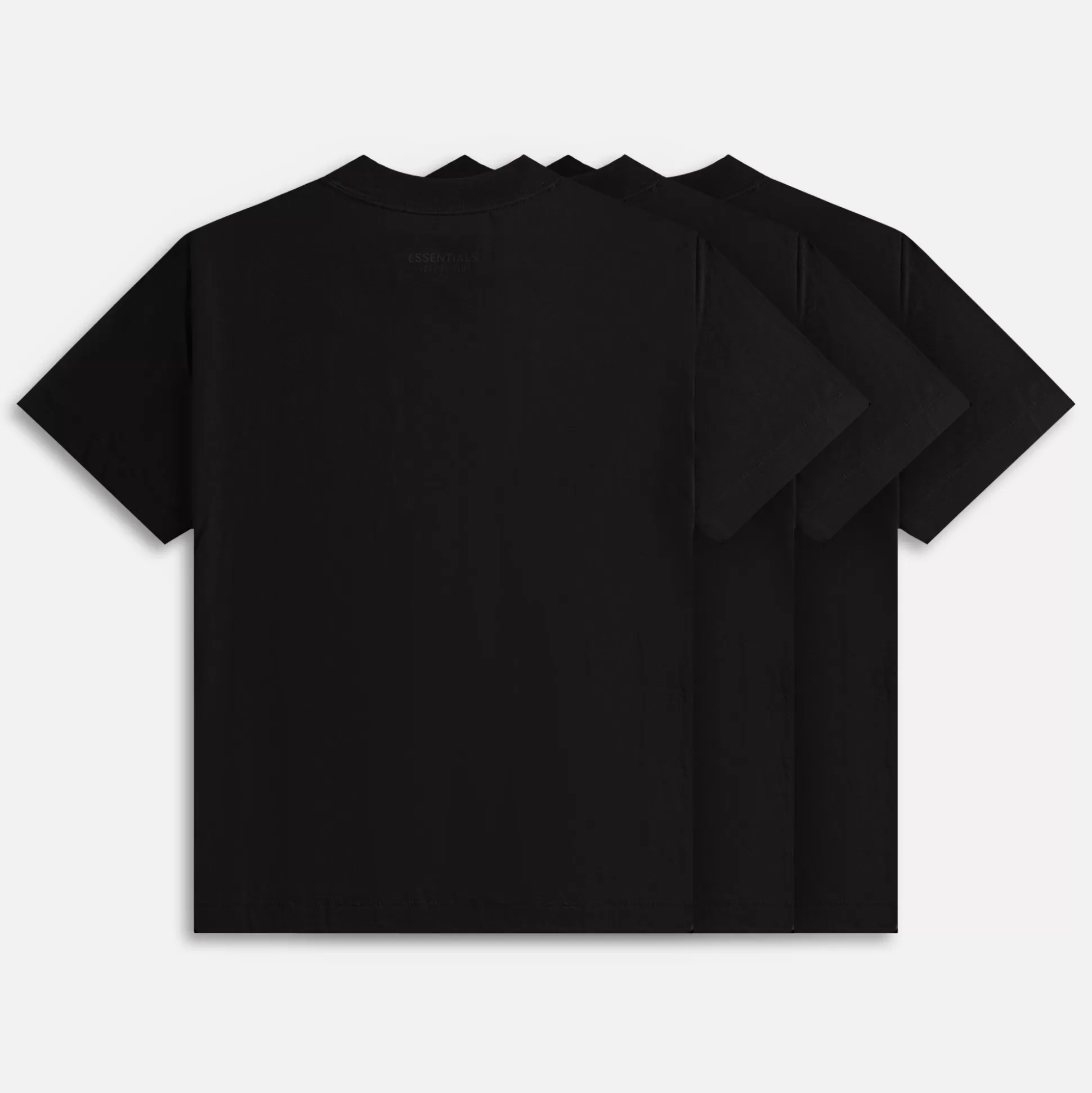 Shop Essentials 3-pack tee Black