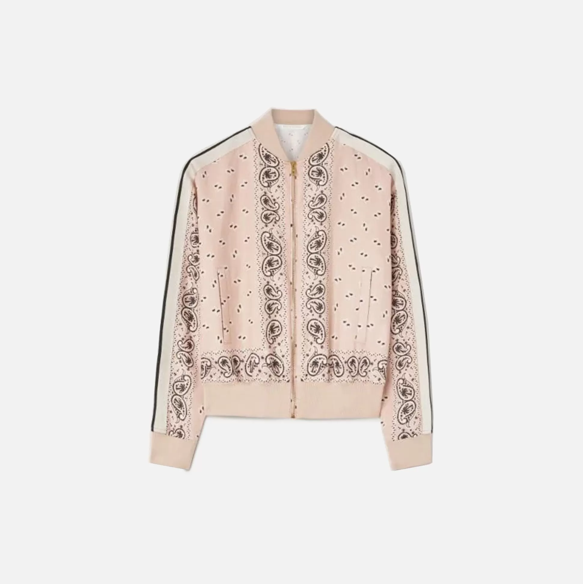 Best Palm Angels paisley track bomber jacket