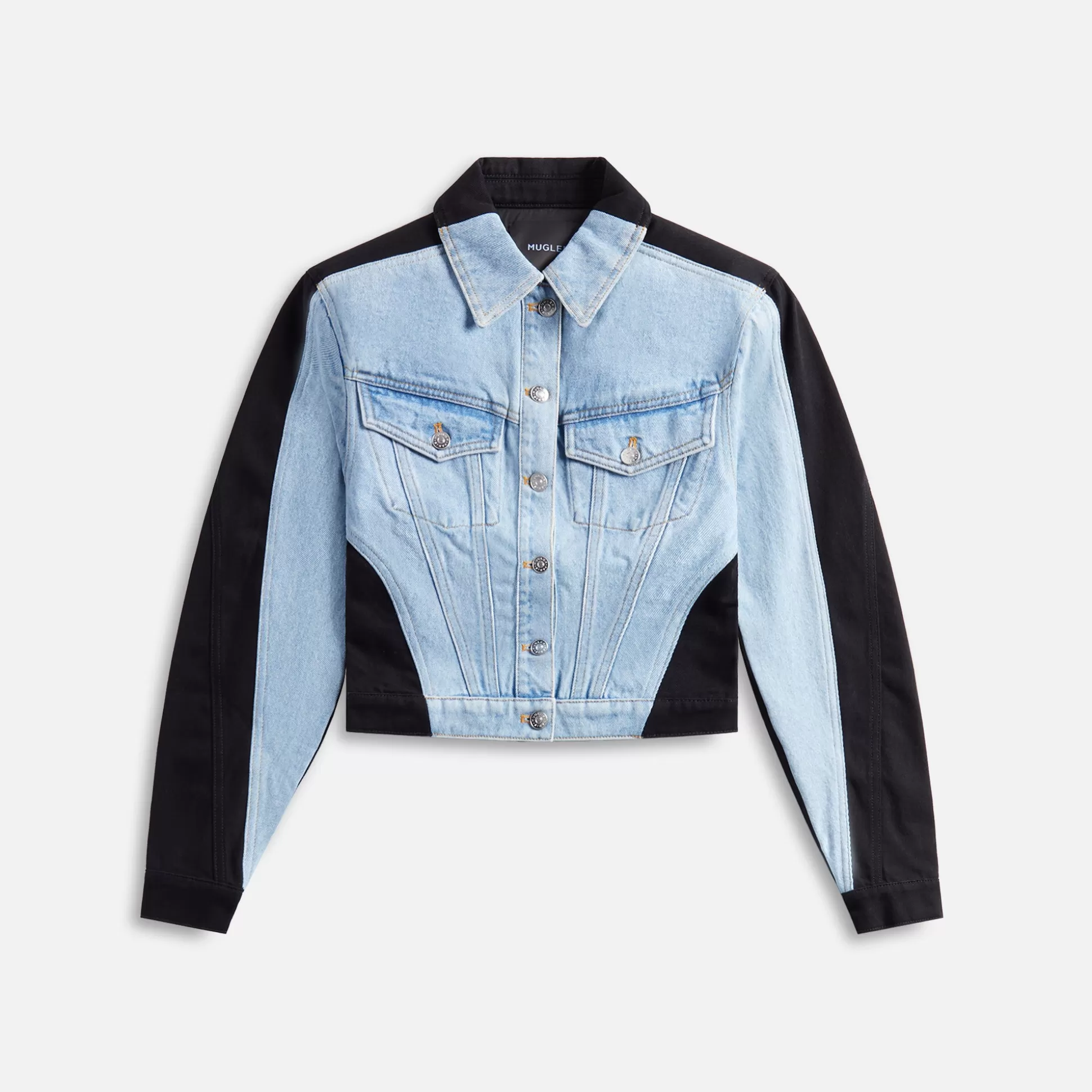 Flash Sale Mugler paneled jacket