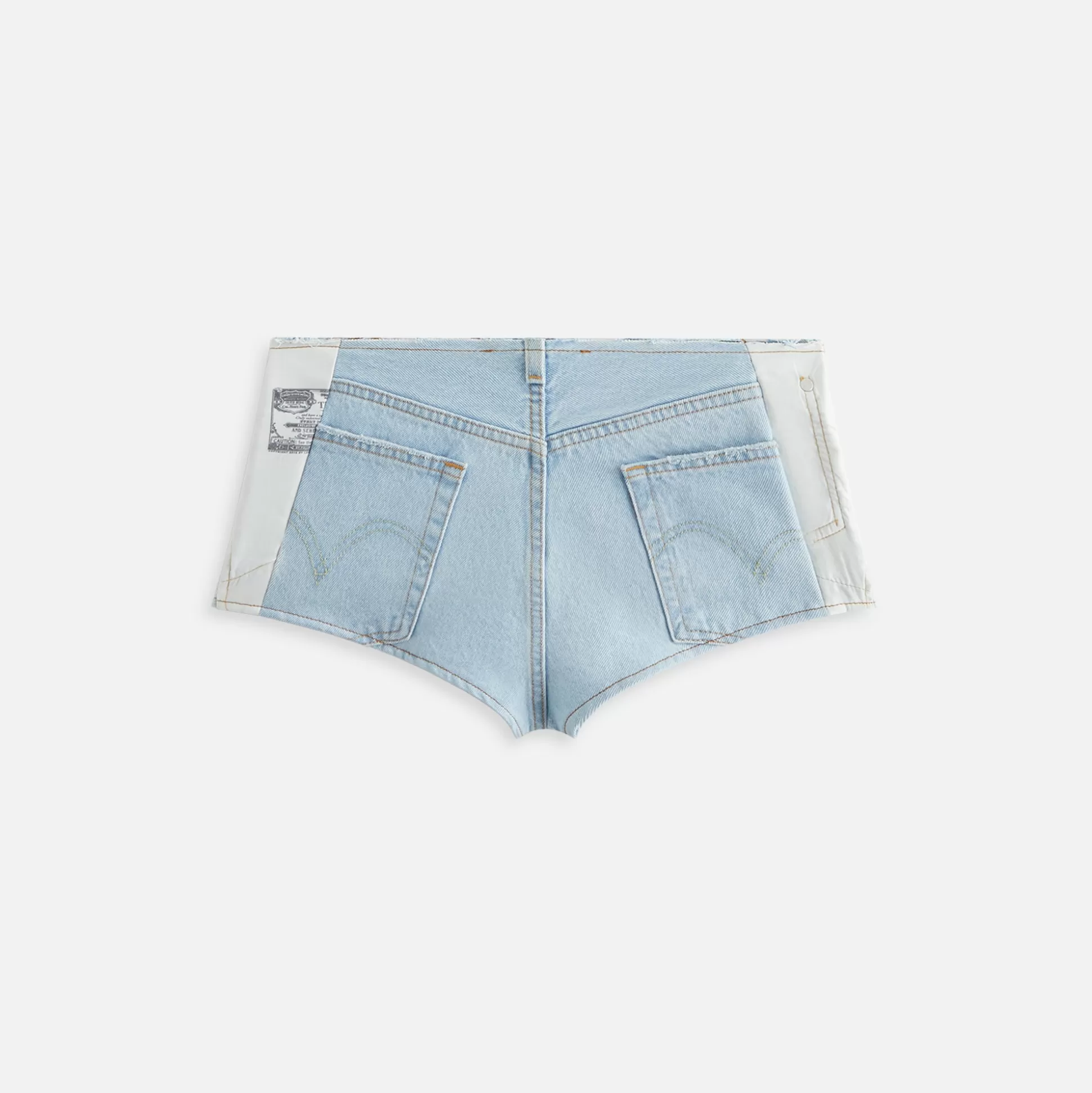 Discount Sami Miro Vintage porterhouse raw waist hot short Vintage Blue