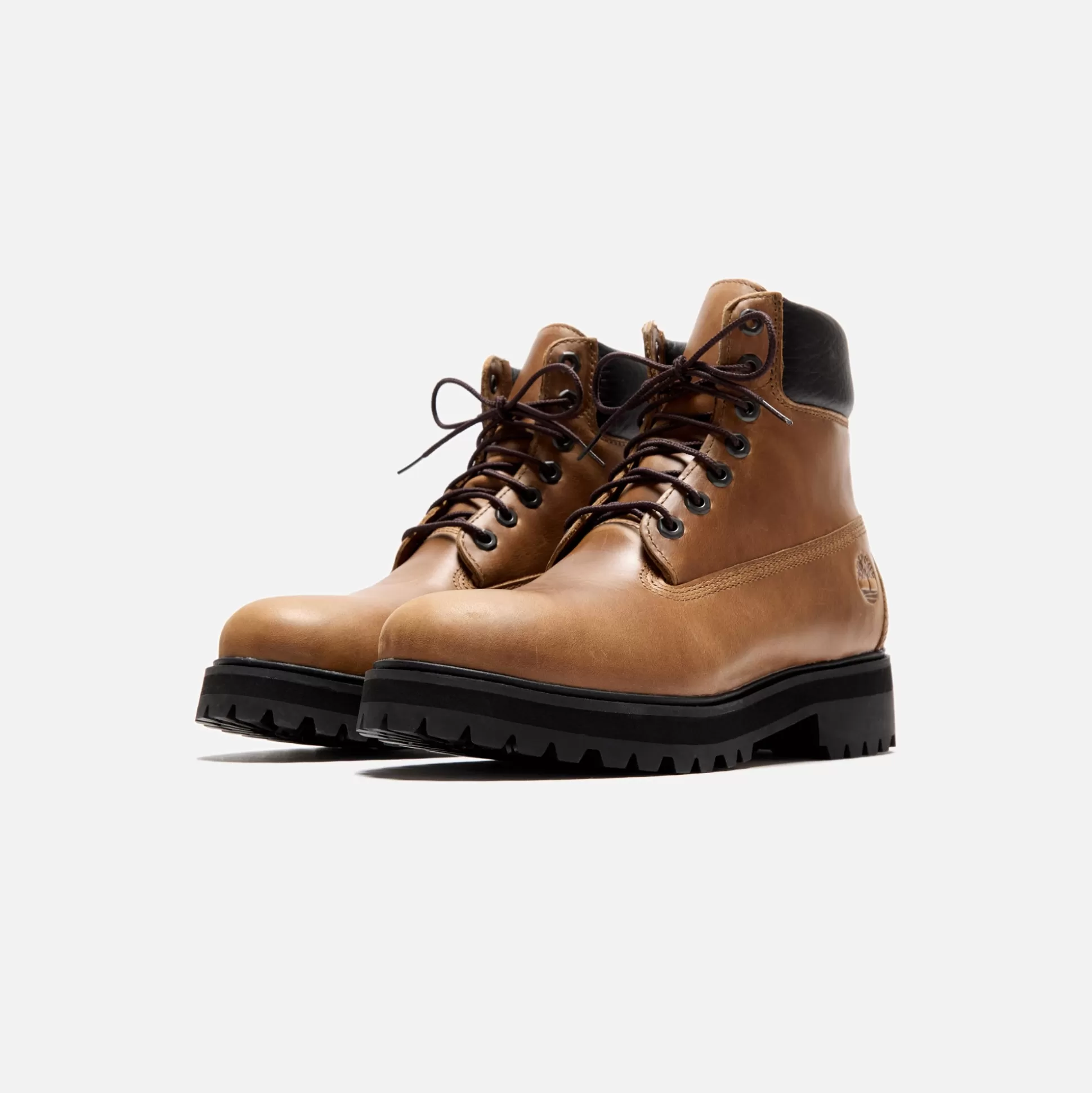 Shop Timberland premium 6in lace gore-tex medium Beige Full Grain