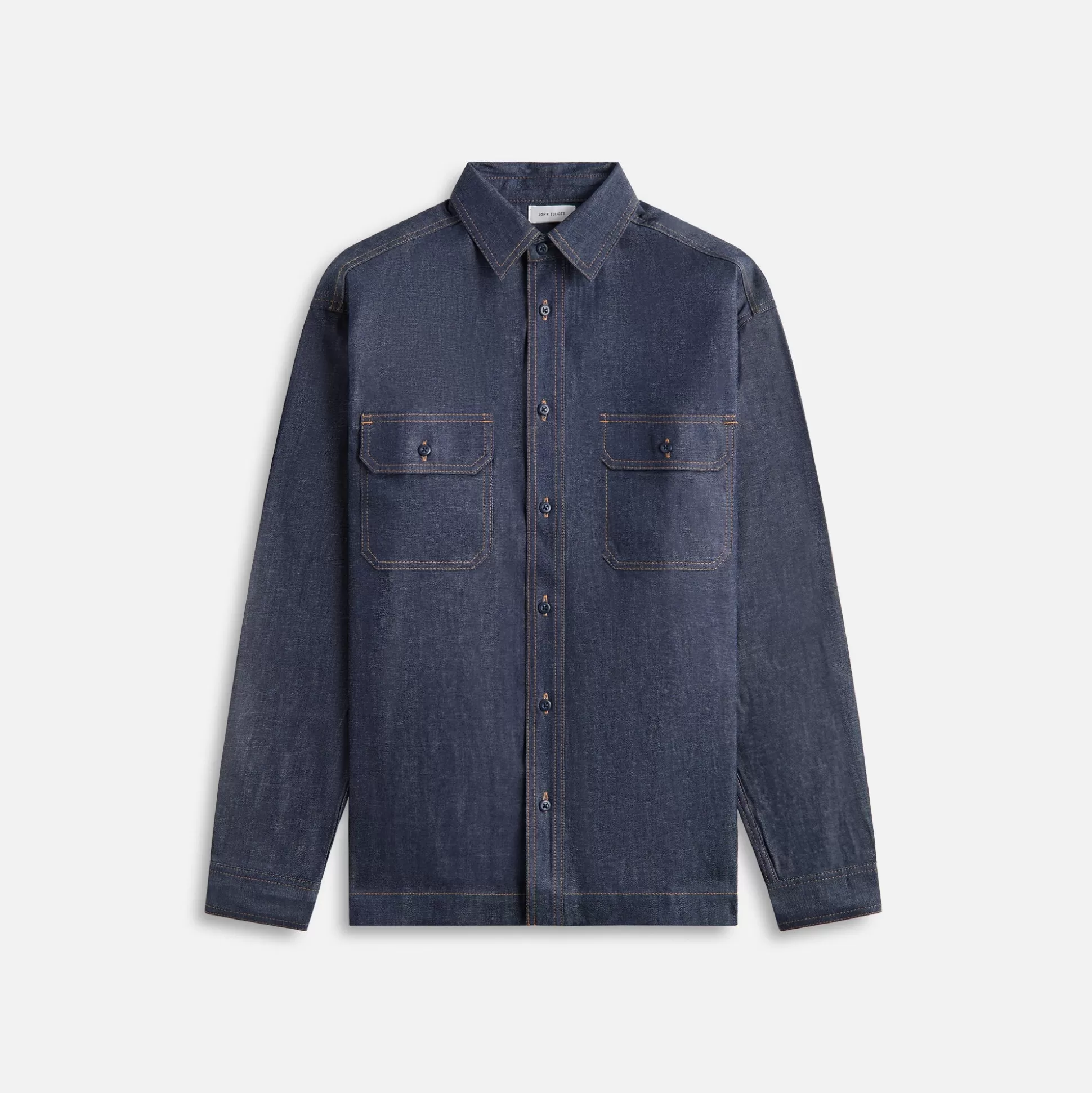 Store John Elliott princeton work shirt Dark Indigo