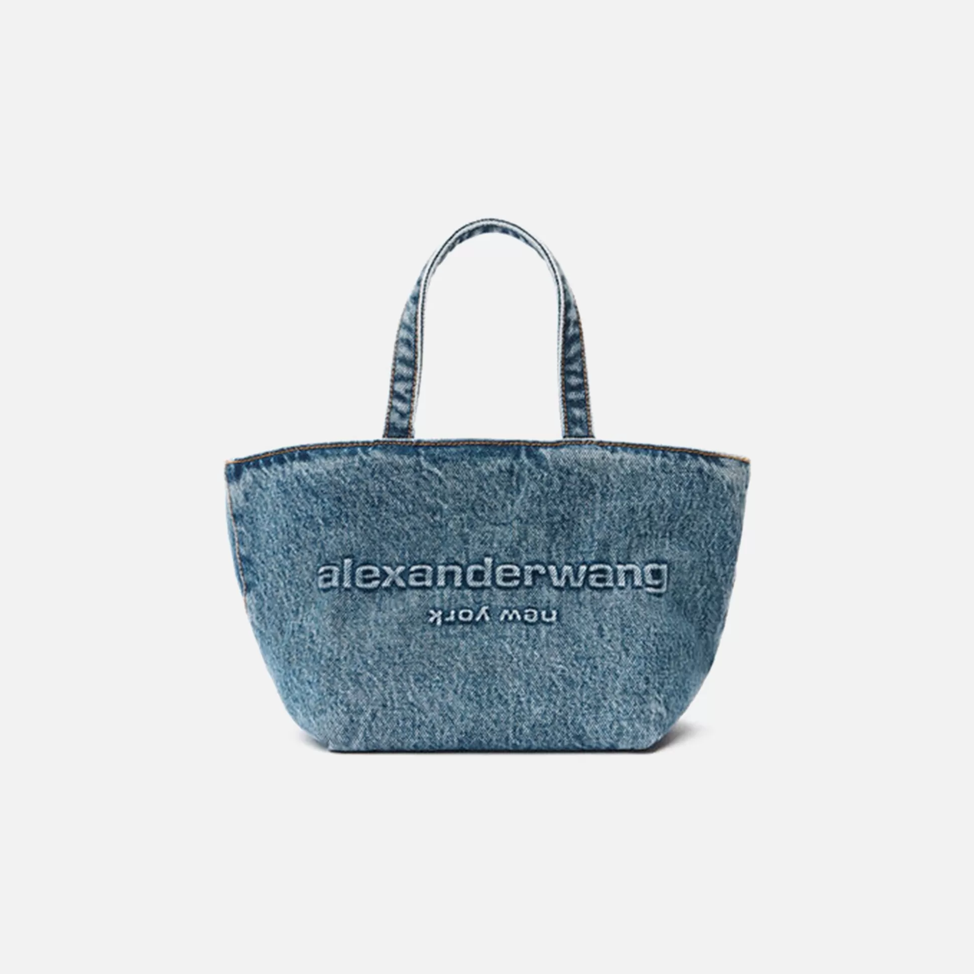 Best Alexander Wang punch small tote with strap Vintage Medium Indigo