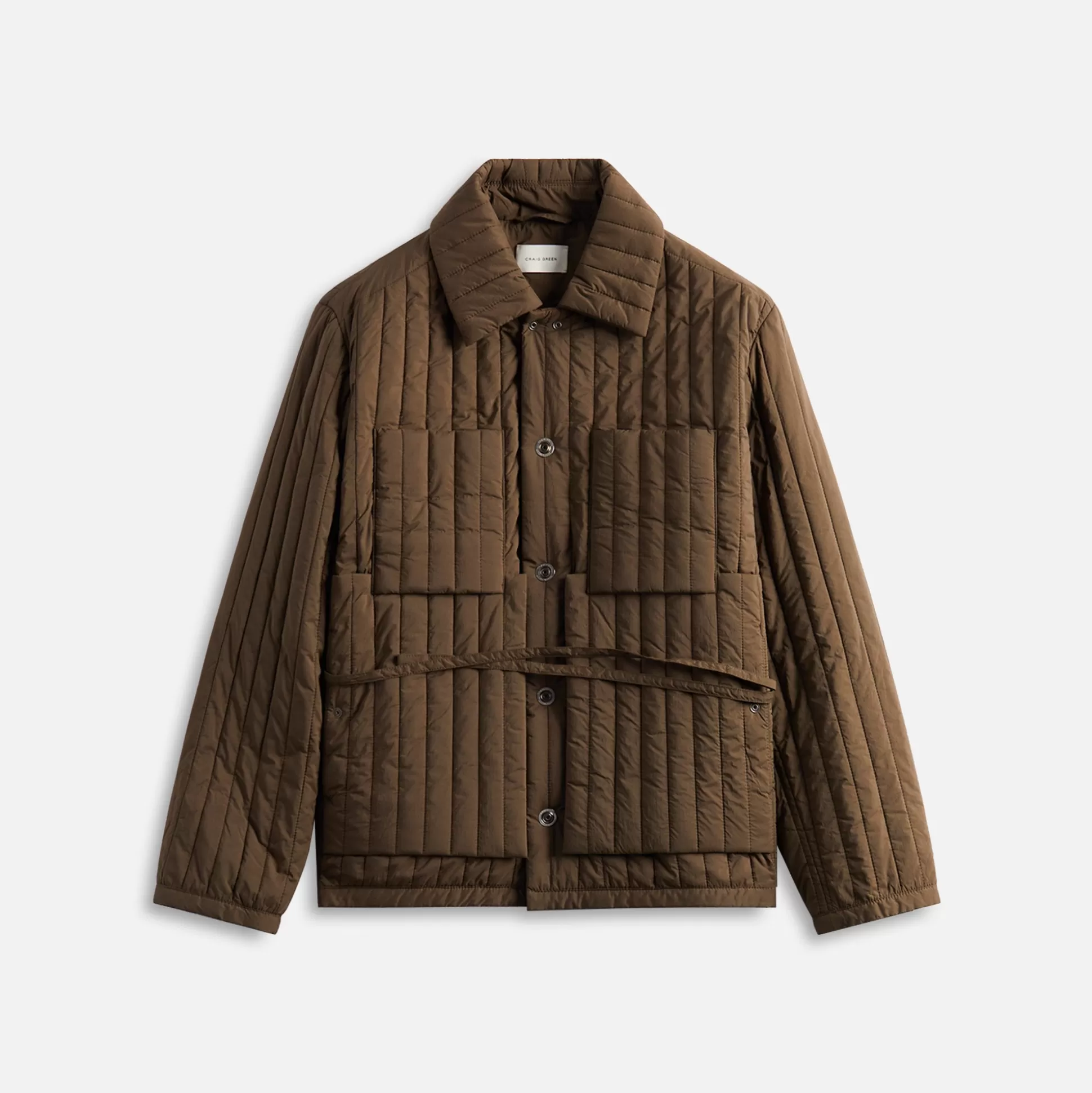 Outlet Craig Green quilted worker jacket Brown