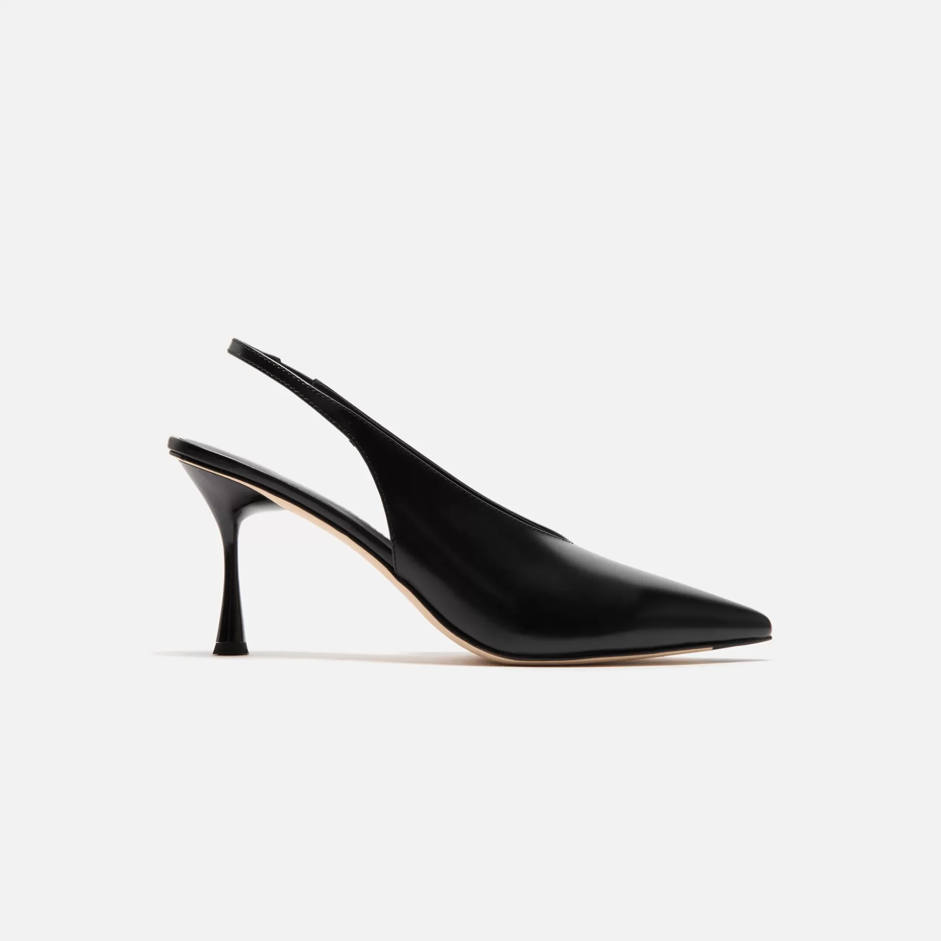 Hot Studio Amelia razor 90 slingback Black