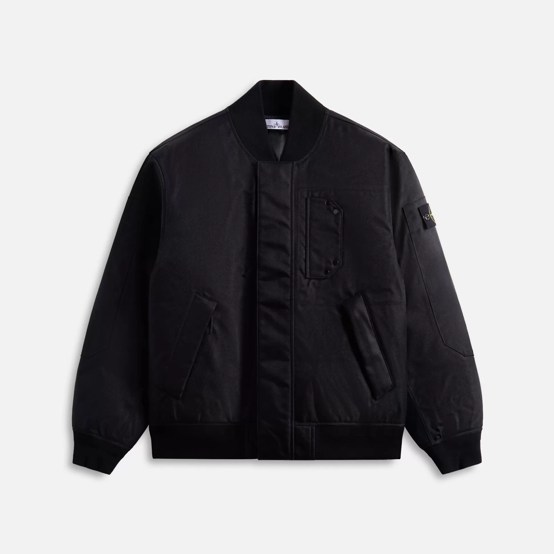 Cheap Stone Island real down jacket Black