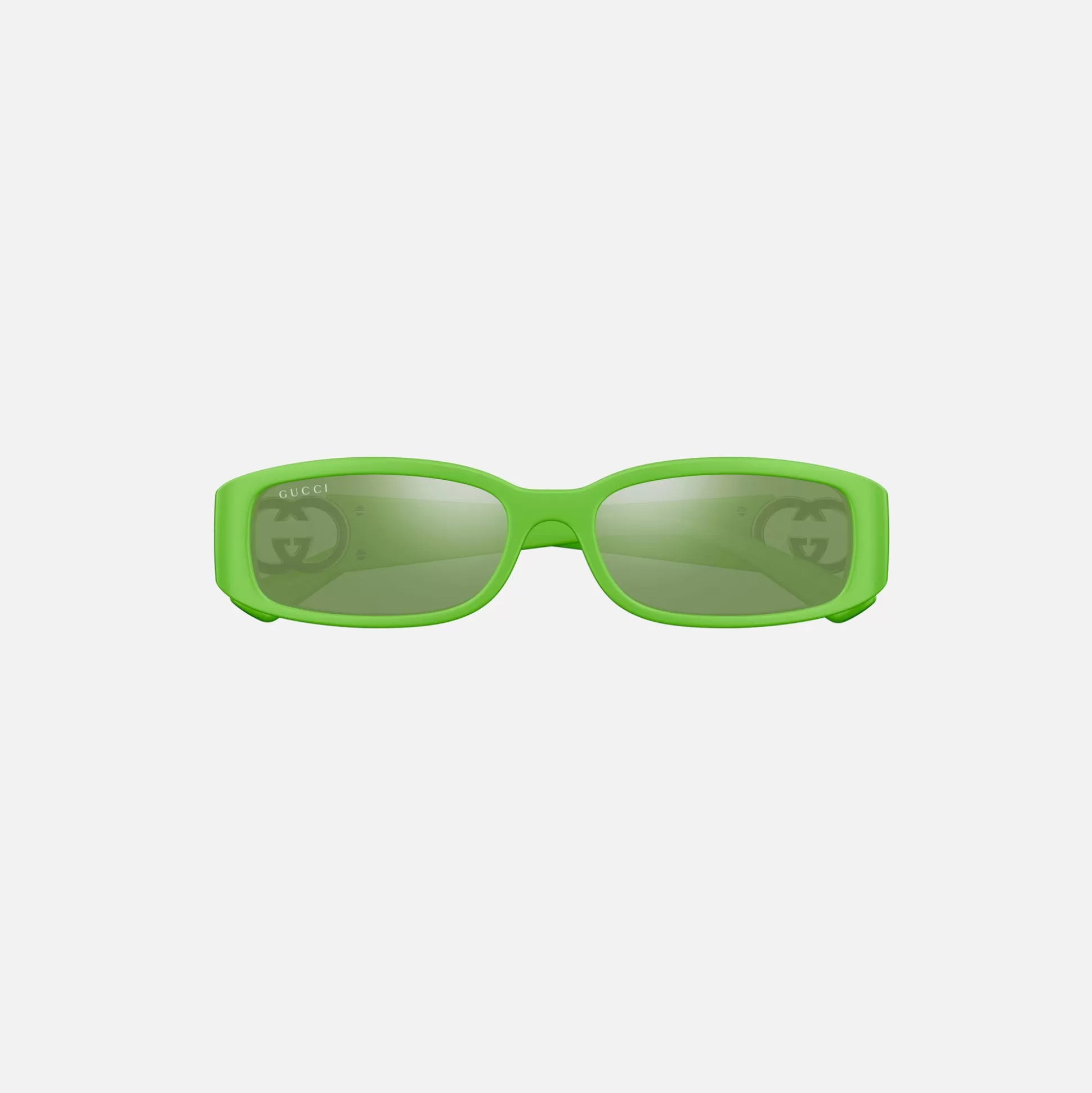 Discount Gucci rectangular gg frame Green