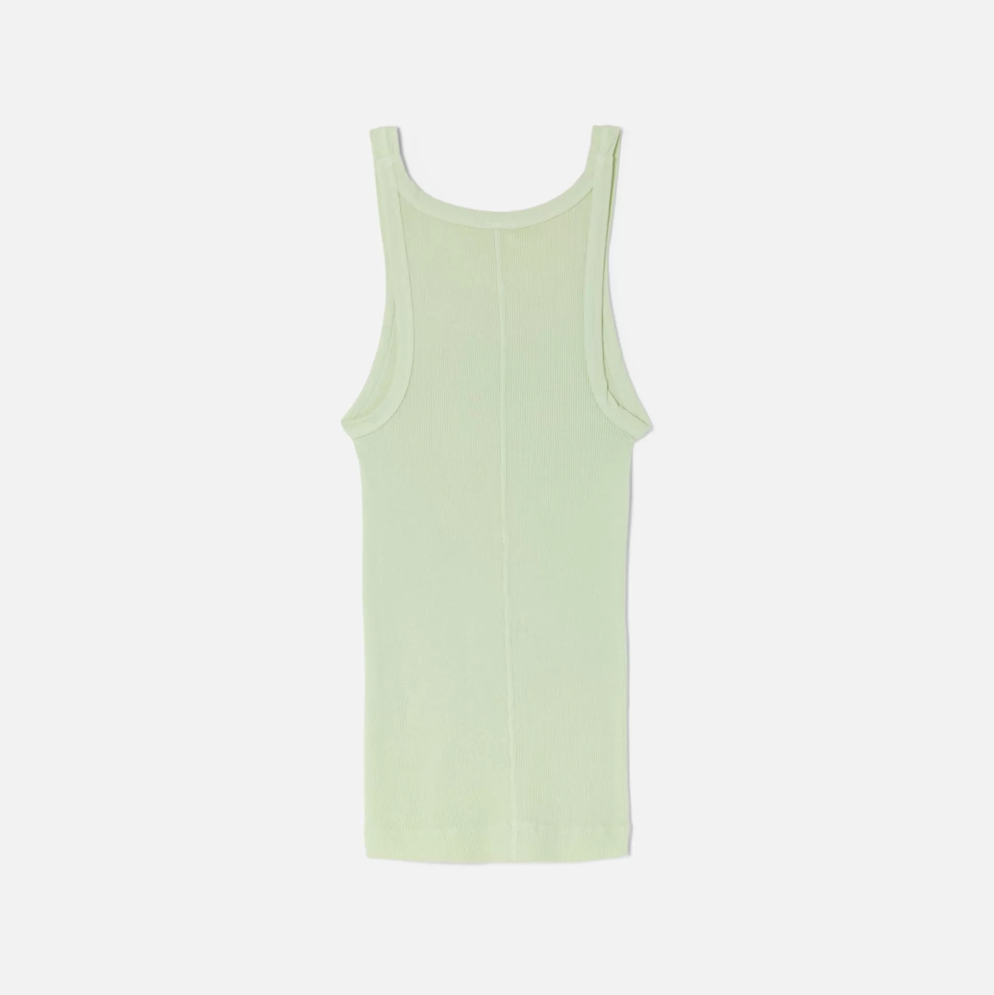 Hot ReDone ribbed tank Pistachio