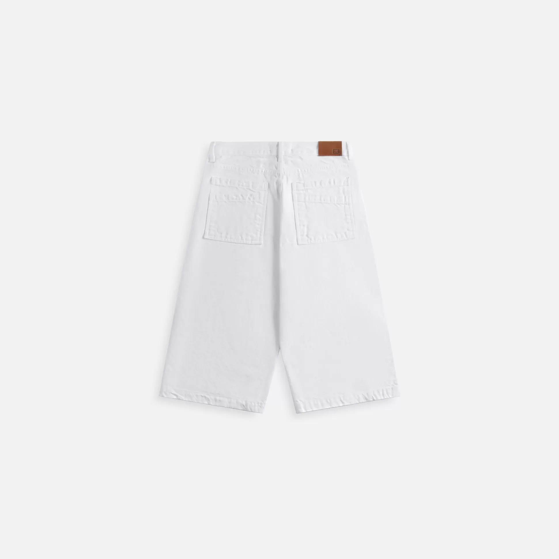 Hot EB Denim rizu short White