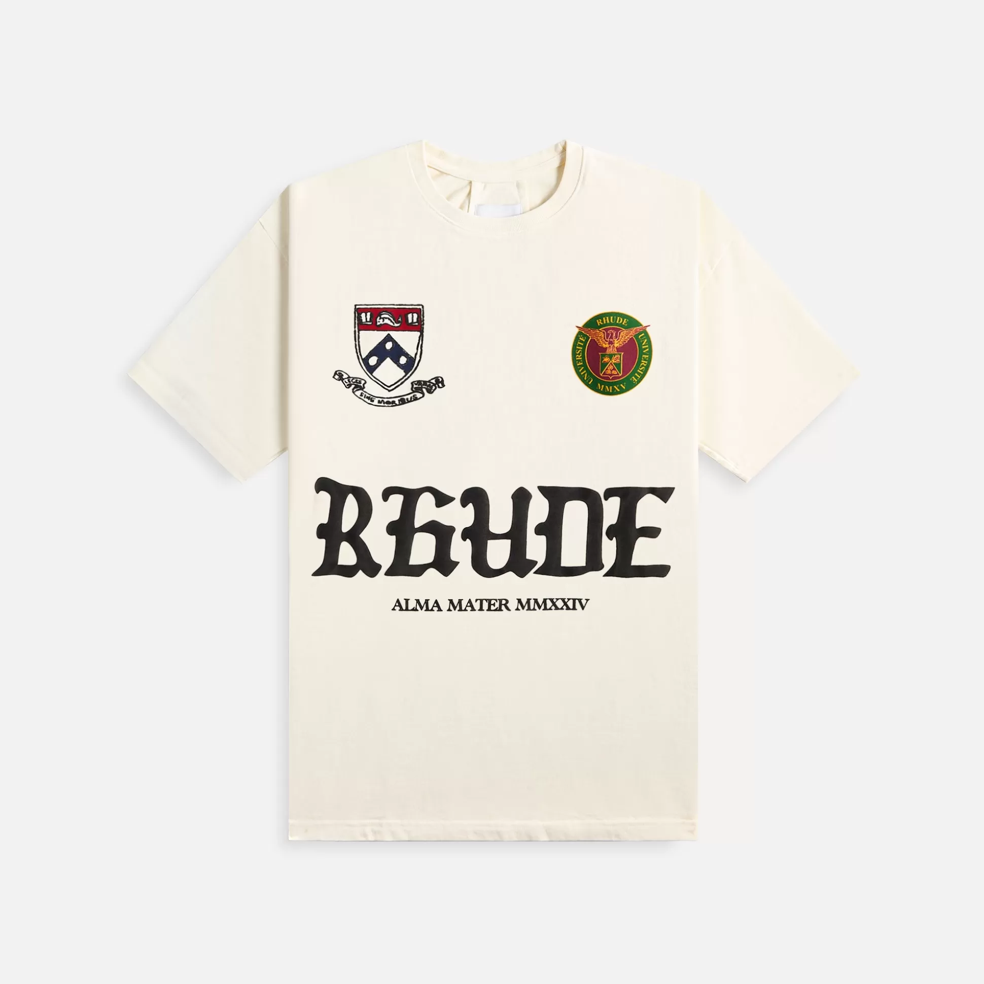 Sale Rhude runway script Vintage White