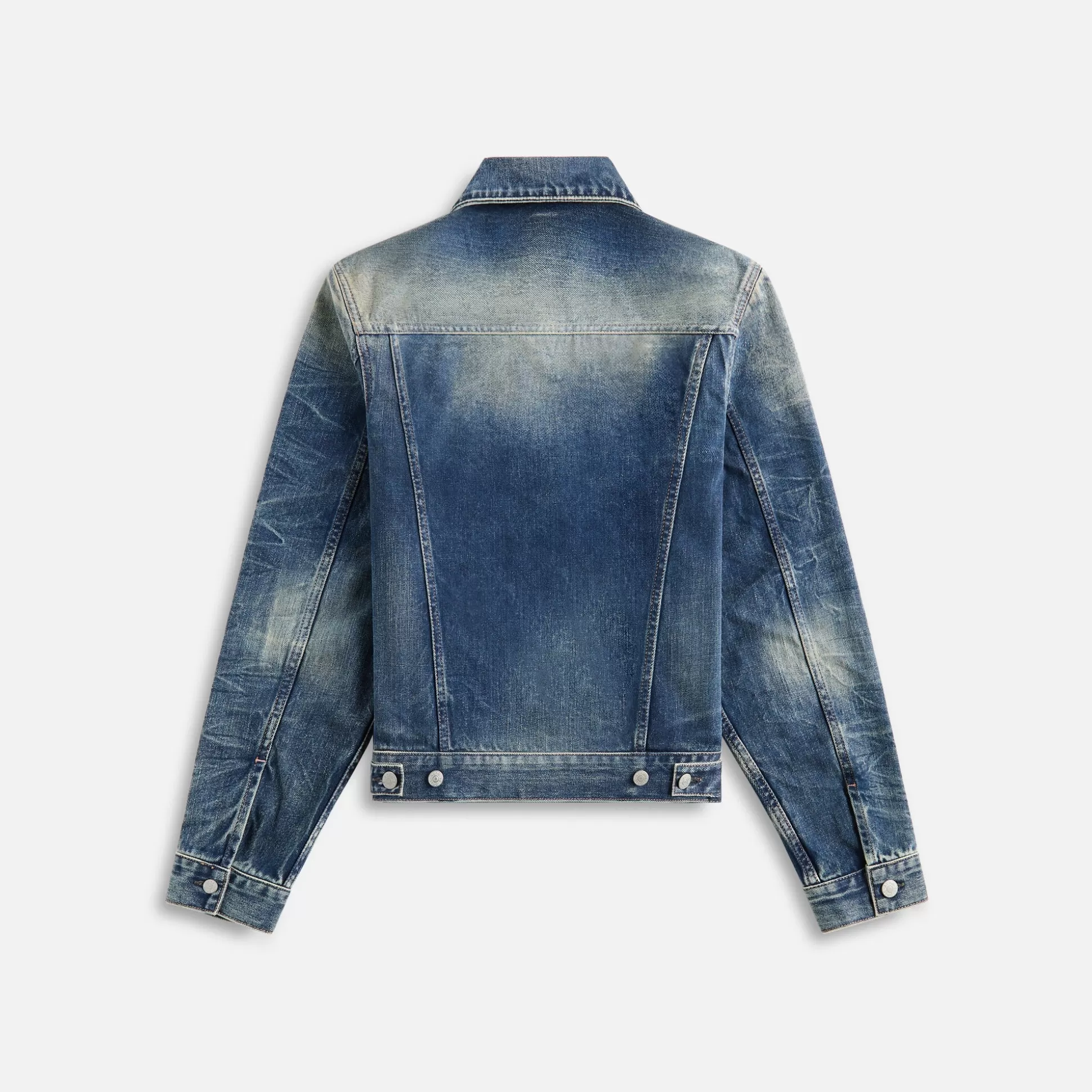 Store Acne Studios rye broadway denim jacket Mid Blue