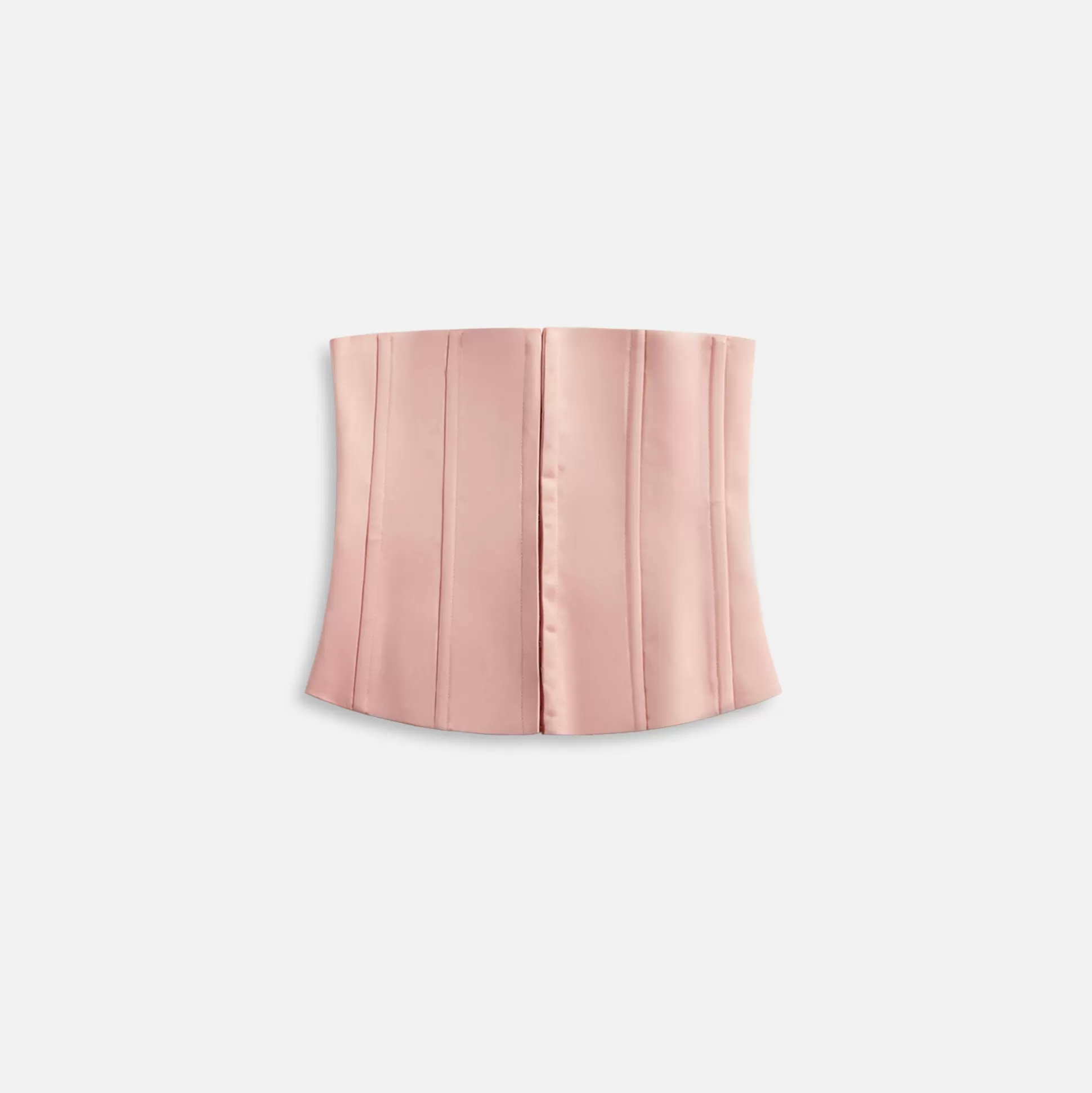 Store GUIZIO satin corset Light Pink Satin