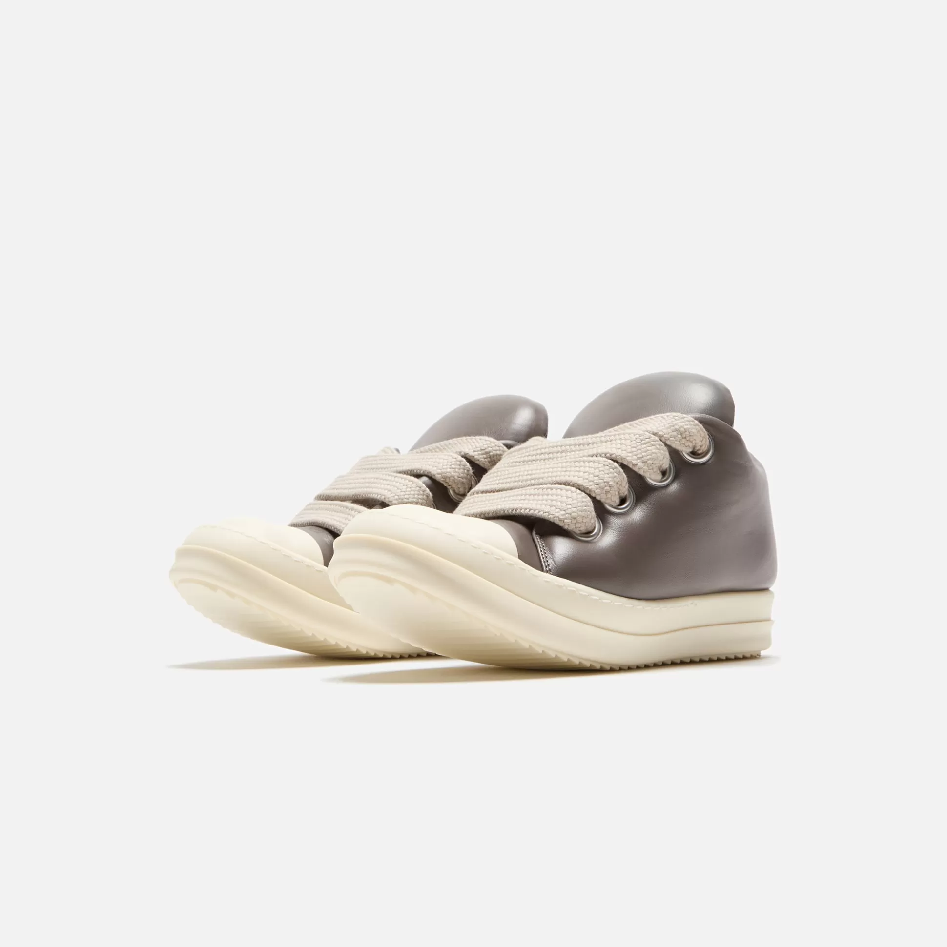 Flash Sale Rick Owens scarpe in pelle jumbo laced padded low sneakers