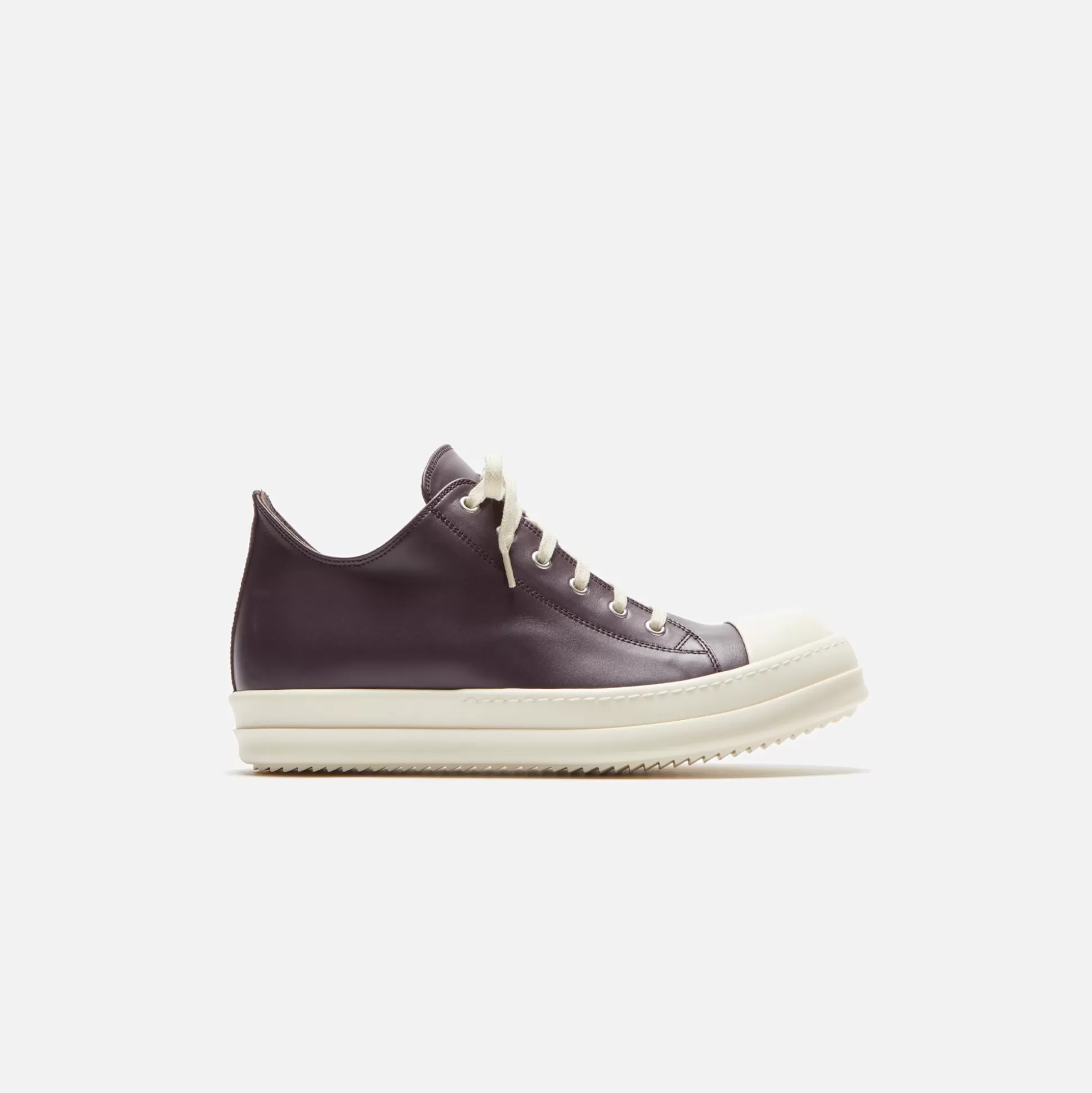 Clearance Rick Owens scarpe in pelle low sneakers