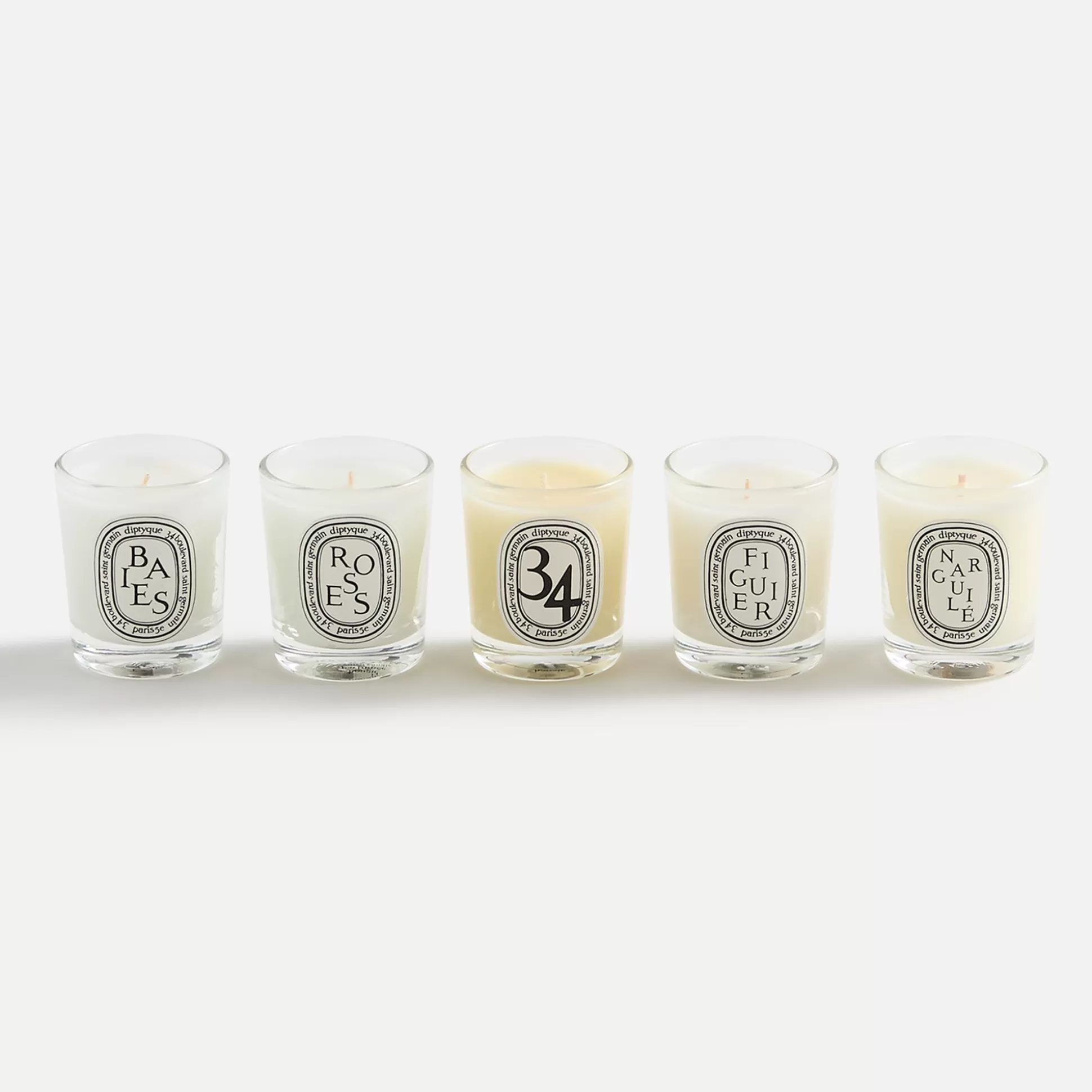 Sale Diptyque set of 5 core mini candles set Holiday 2024