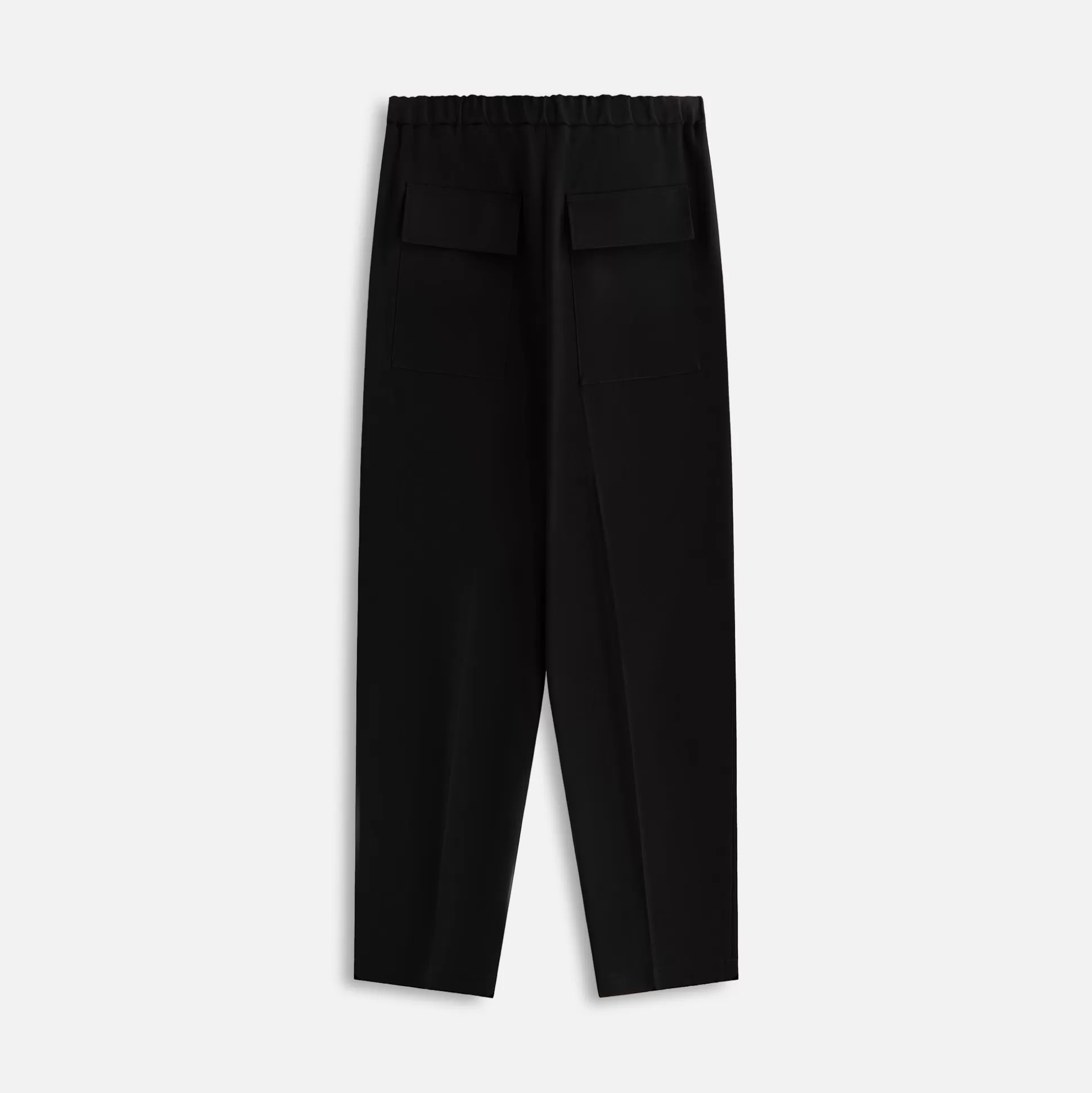 Best Sale Jil Sander sharp wool gabardine trouser Black