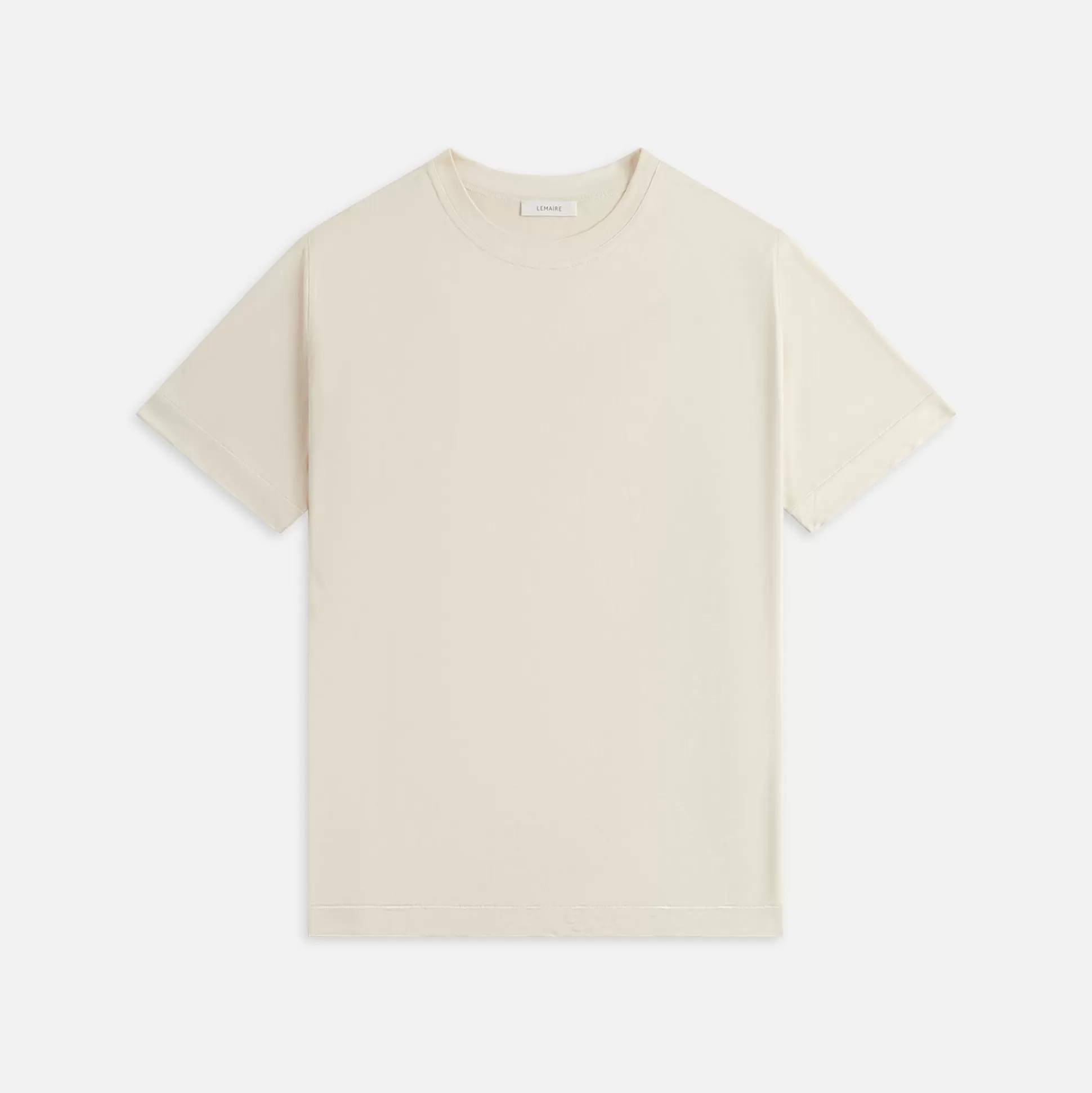 Shop Lemaire short sleeve tee Light Cream