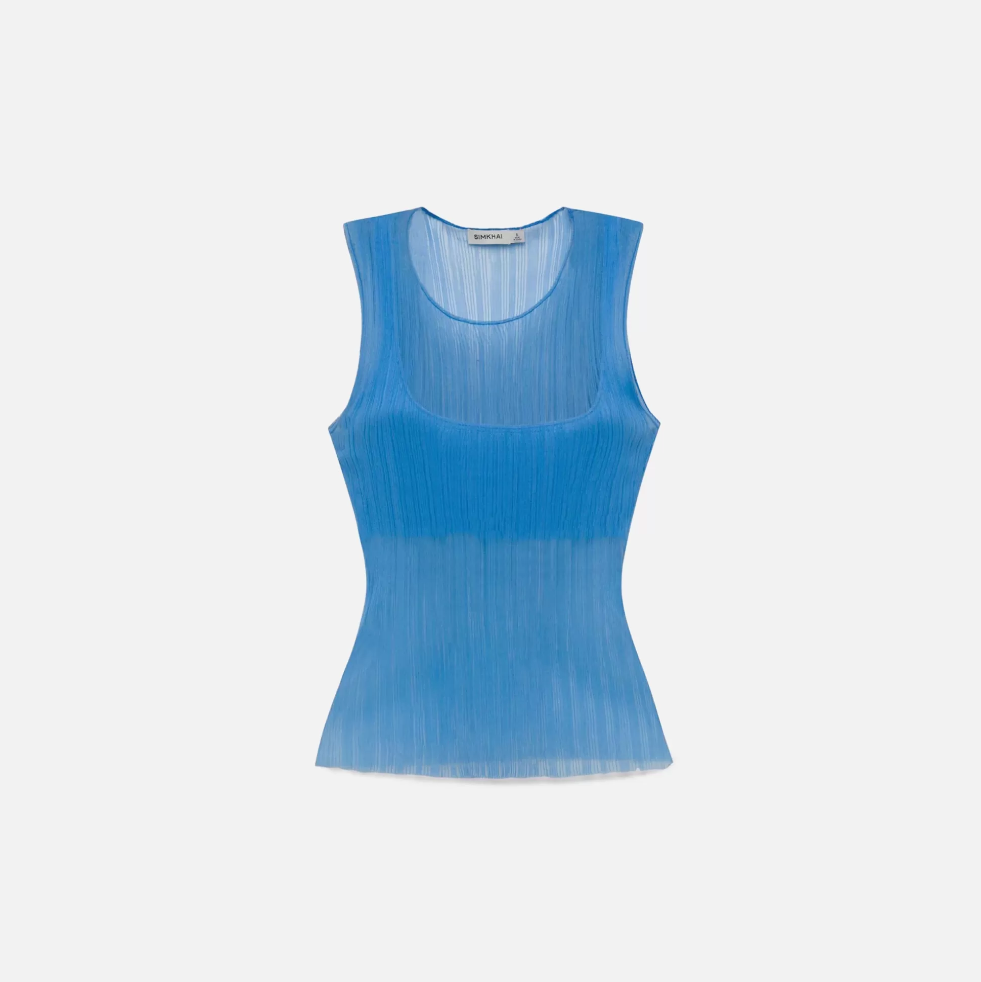 Online Jonathan Simkhai simkhai oakley tank with bralette Pacific