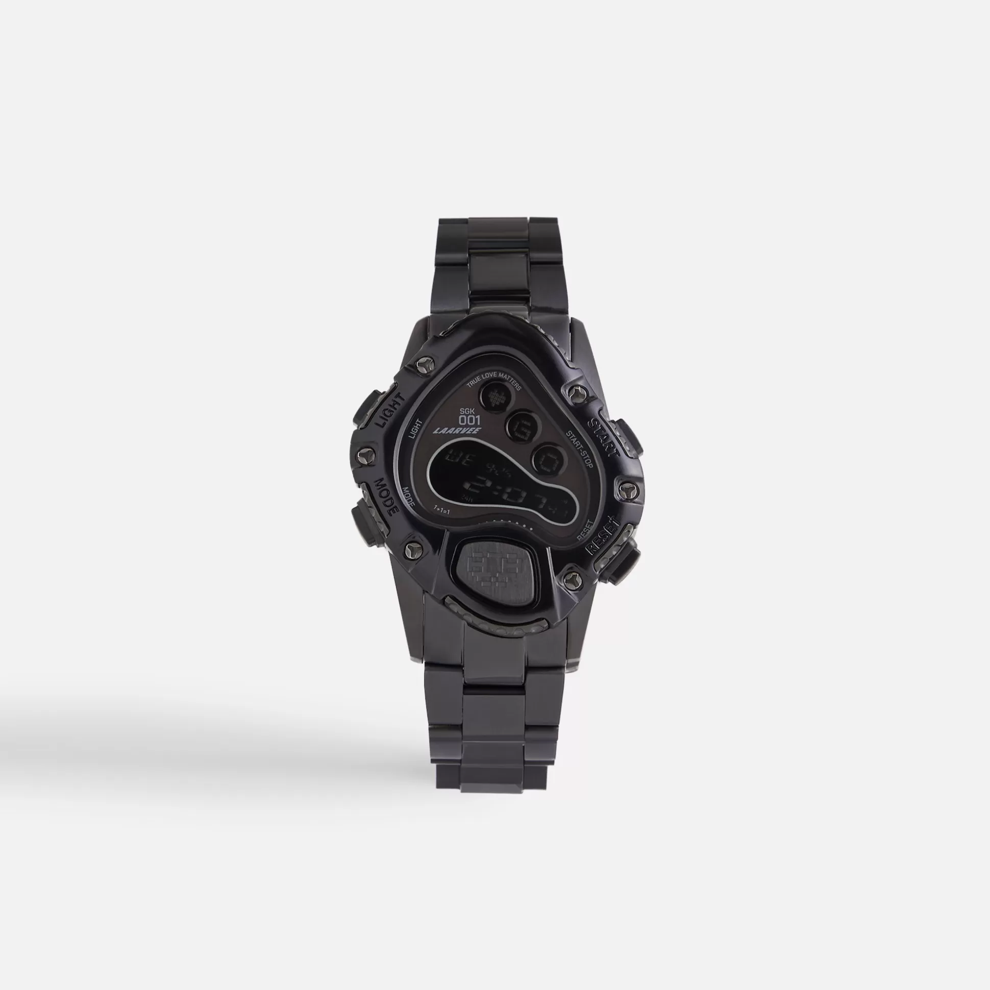 Store LAARVEE sinngouki blacken precision steel Black Translucent Bezel