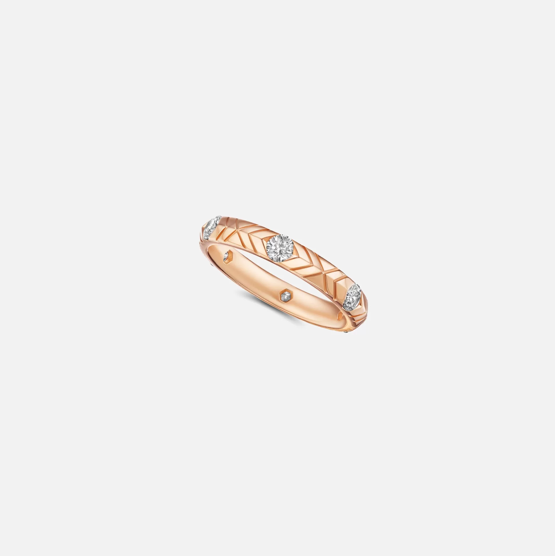 Cheap VL Cepher skeiling ring Rose Gold