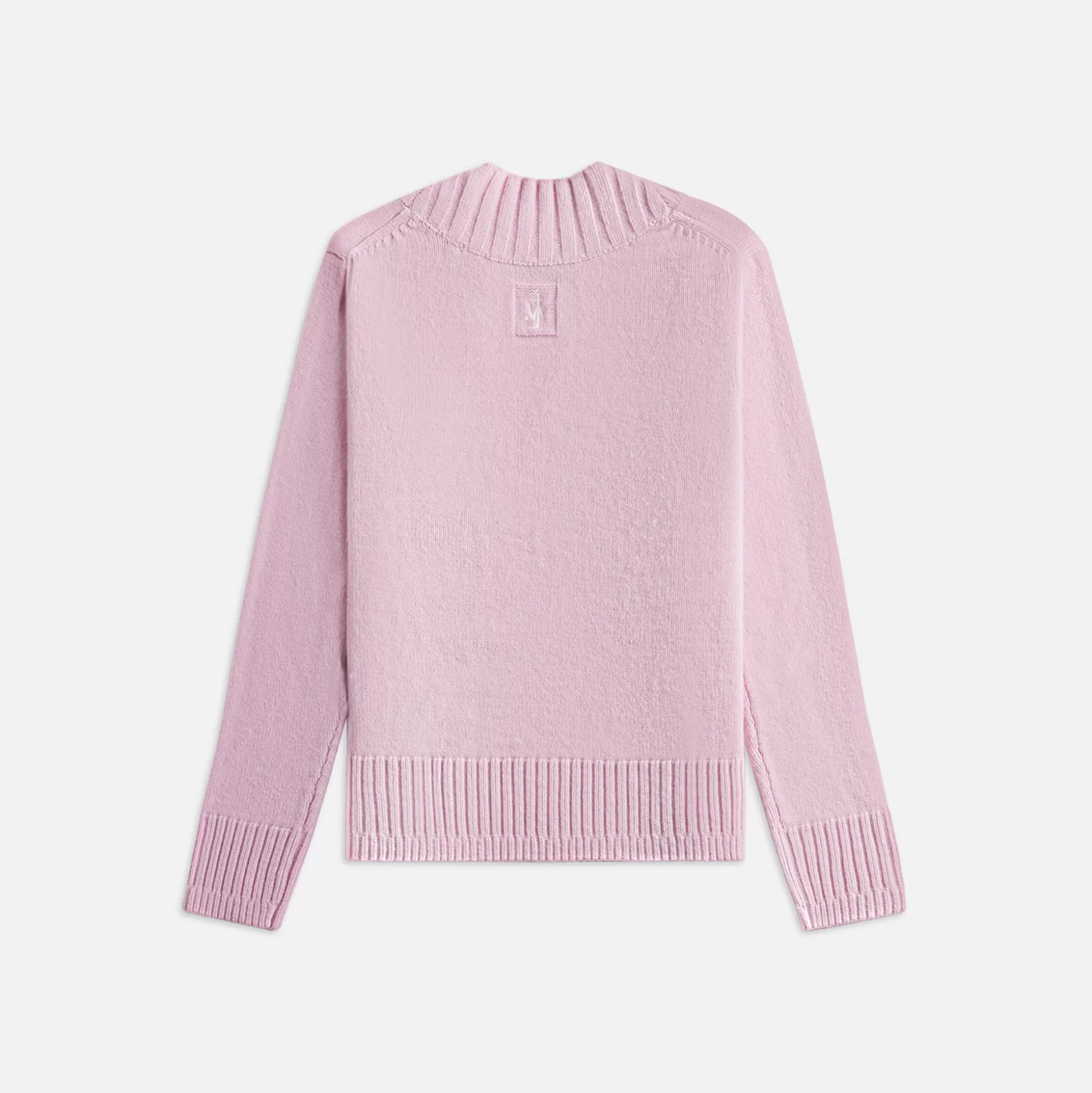 Flash Sale JW Anderson slanted v neck jumper Pale Pink