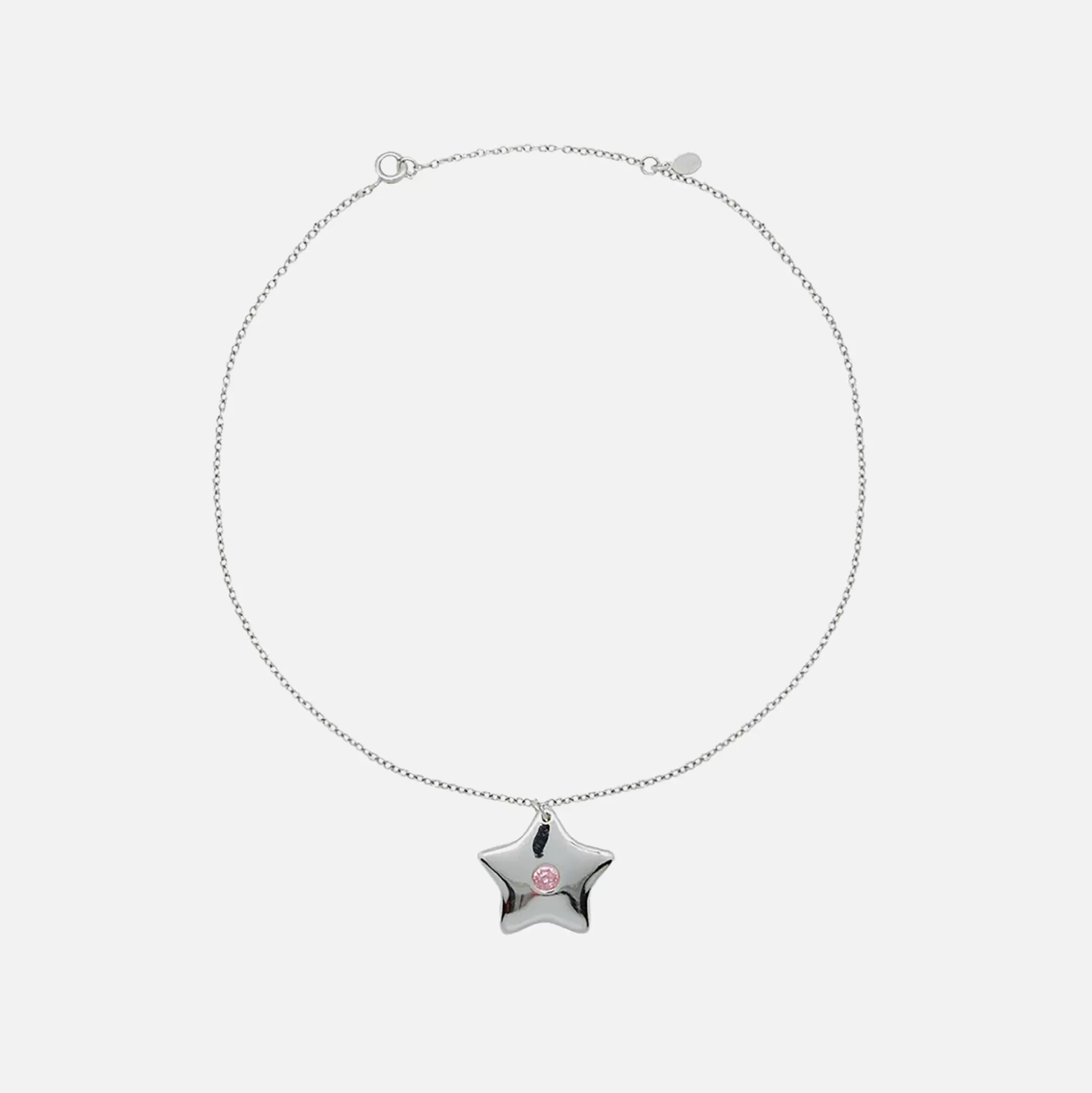 Outlet Sandy Liang sparkles 2.0 necklace Silver