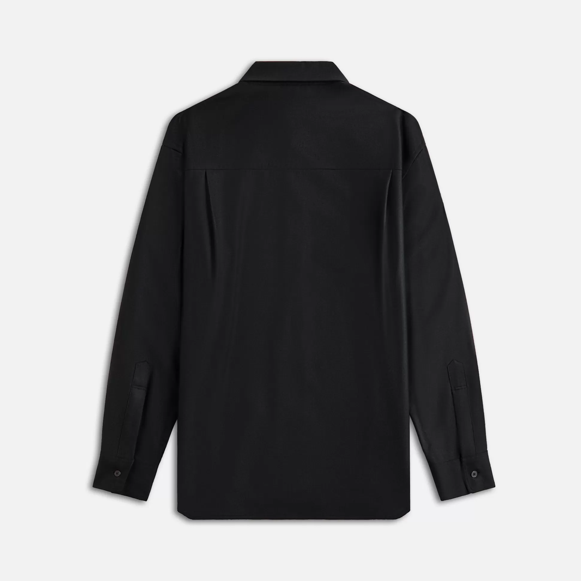 Best Sale Auralee super light wool shirt Black