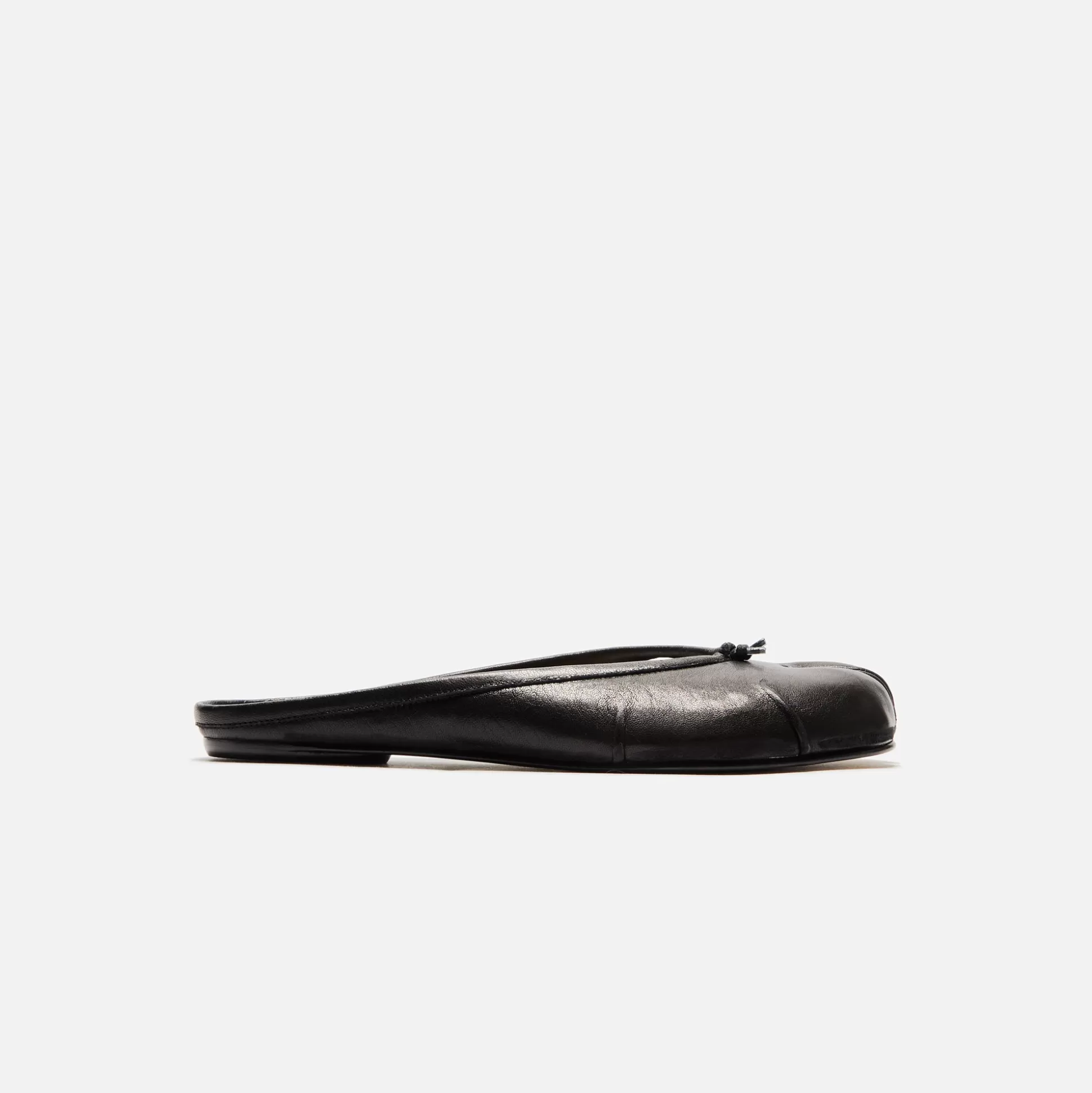 Cheap Maison Margiela tabi ballerina mule Black