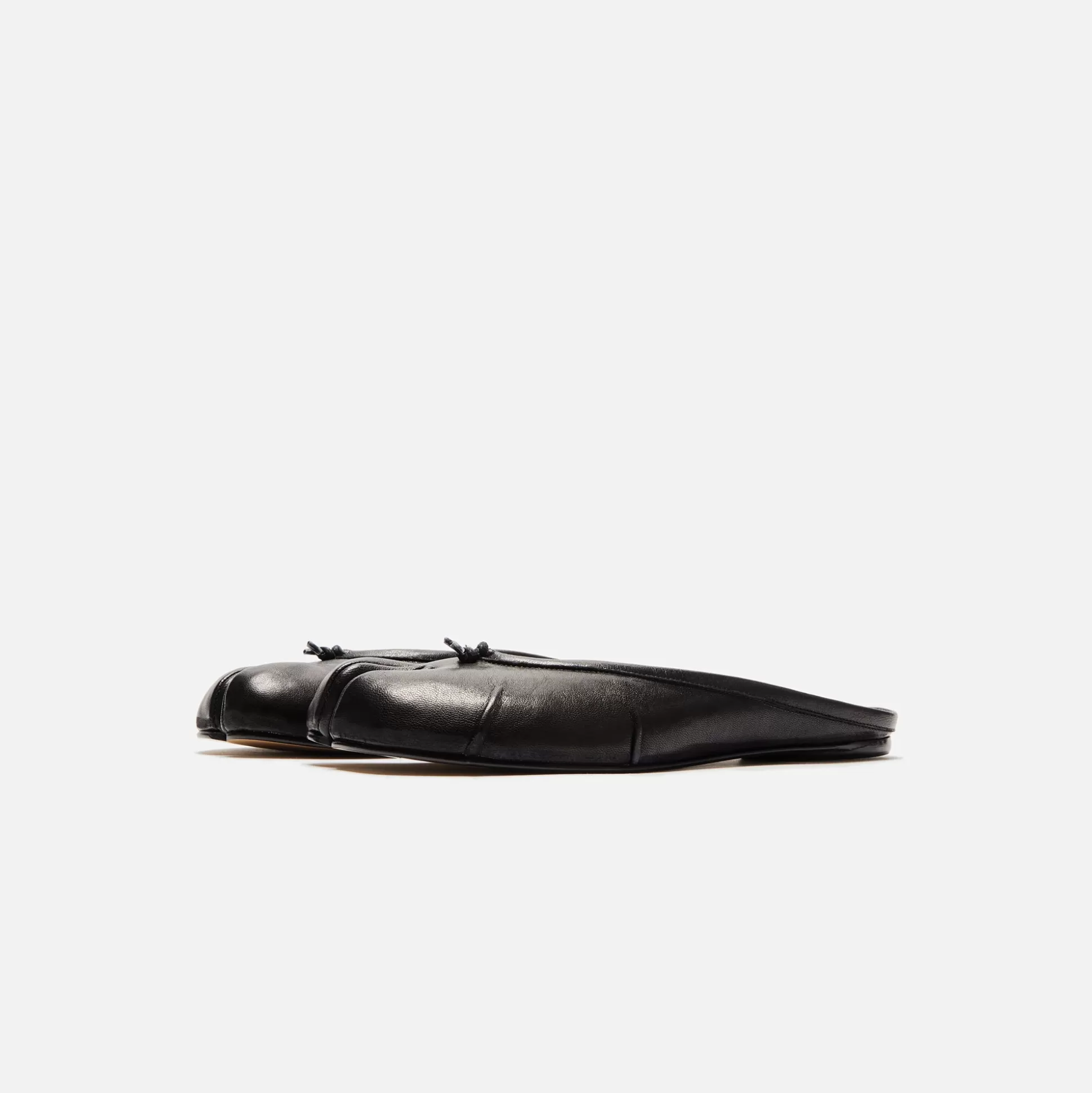 Cheap Maison Margiela tabi ballerina mule Black