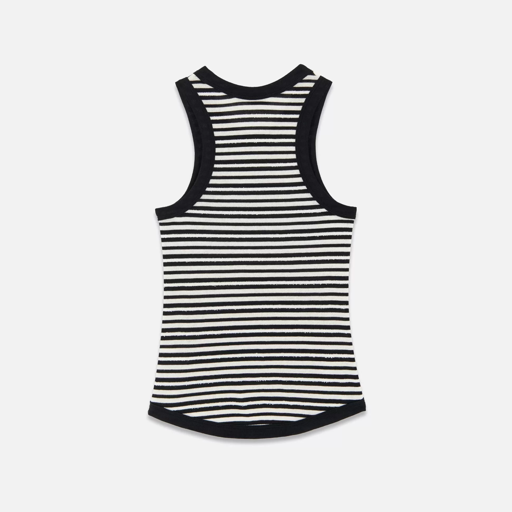 Best Sale Saint Laurent tank top bord cote Noir Naturale