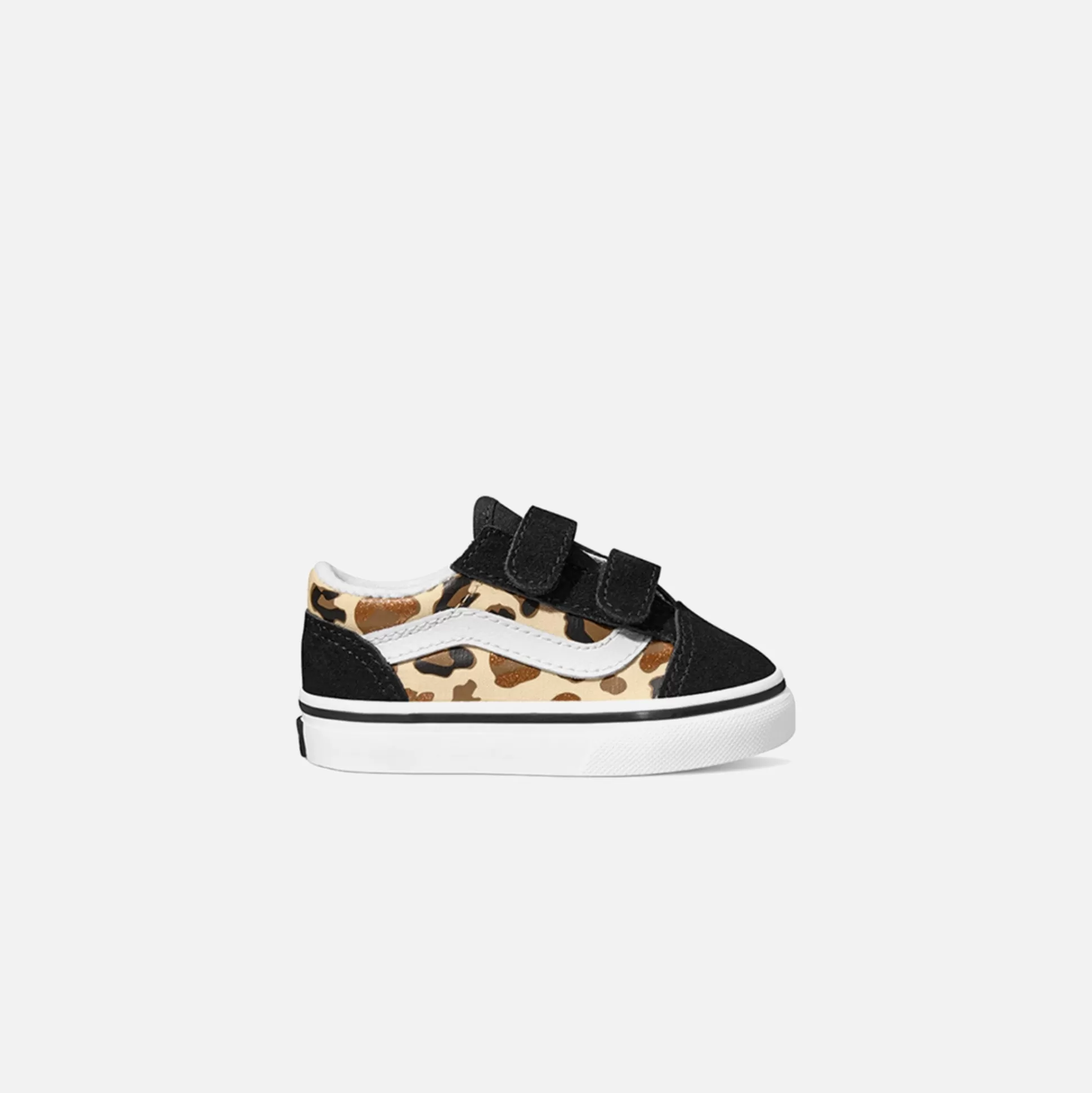 Discount VANS td old skool v leopard glitter