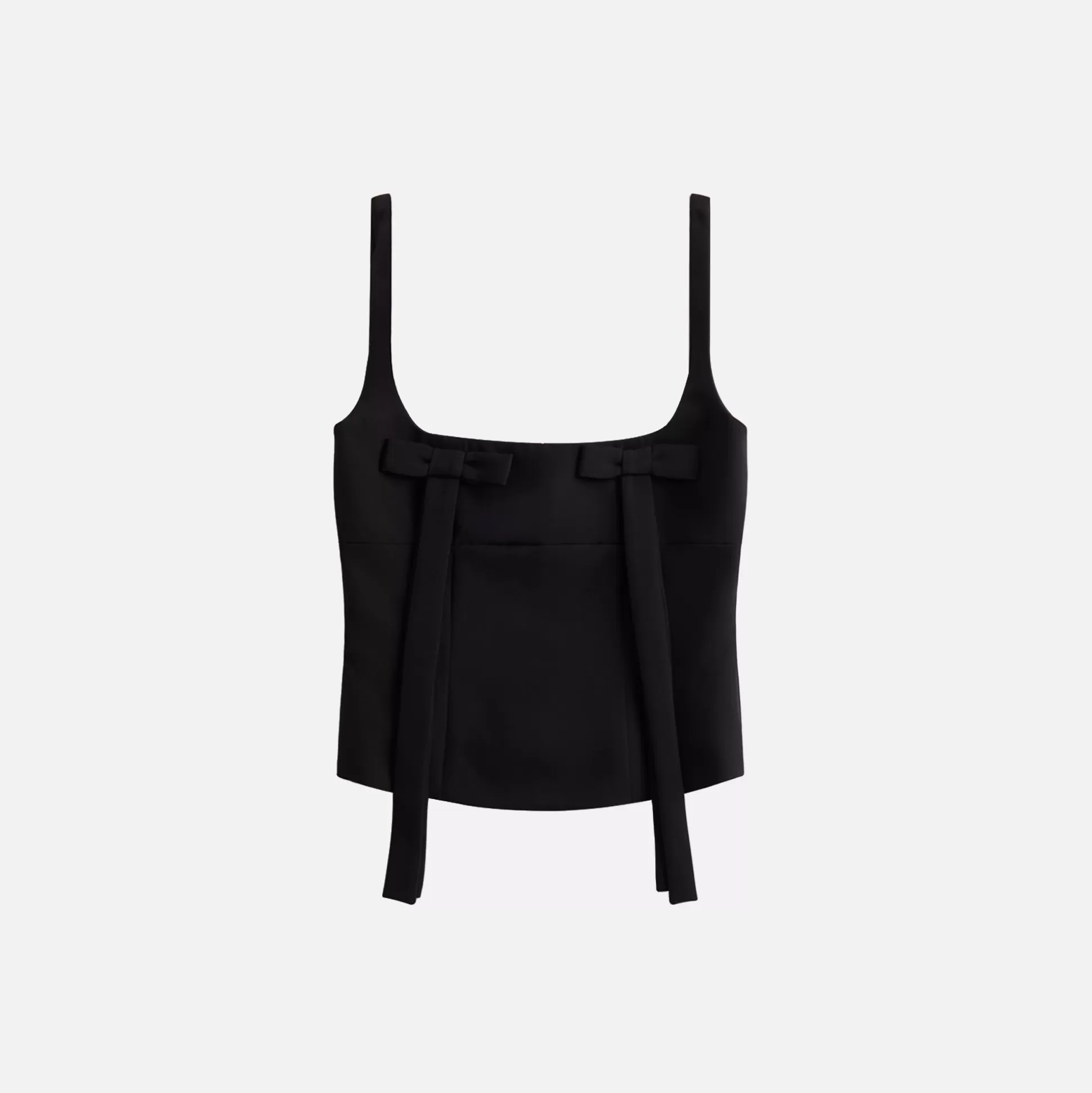 Outlet Sandy Liang teacup tank Black