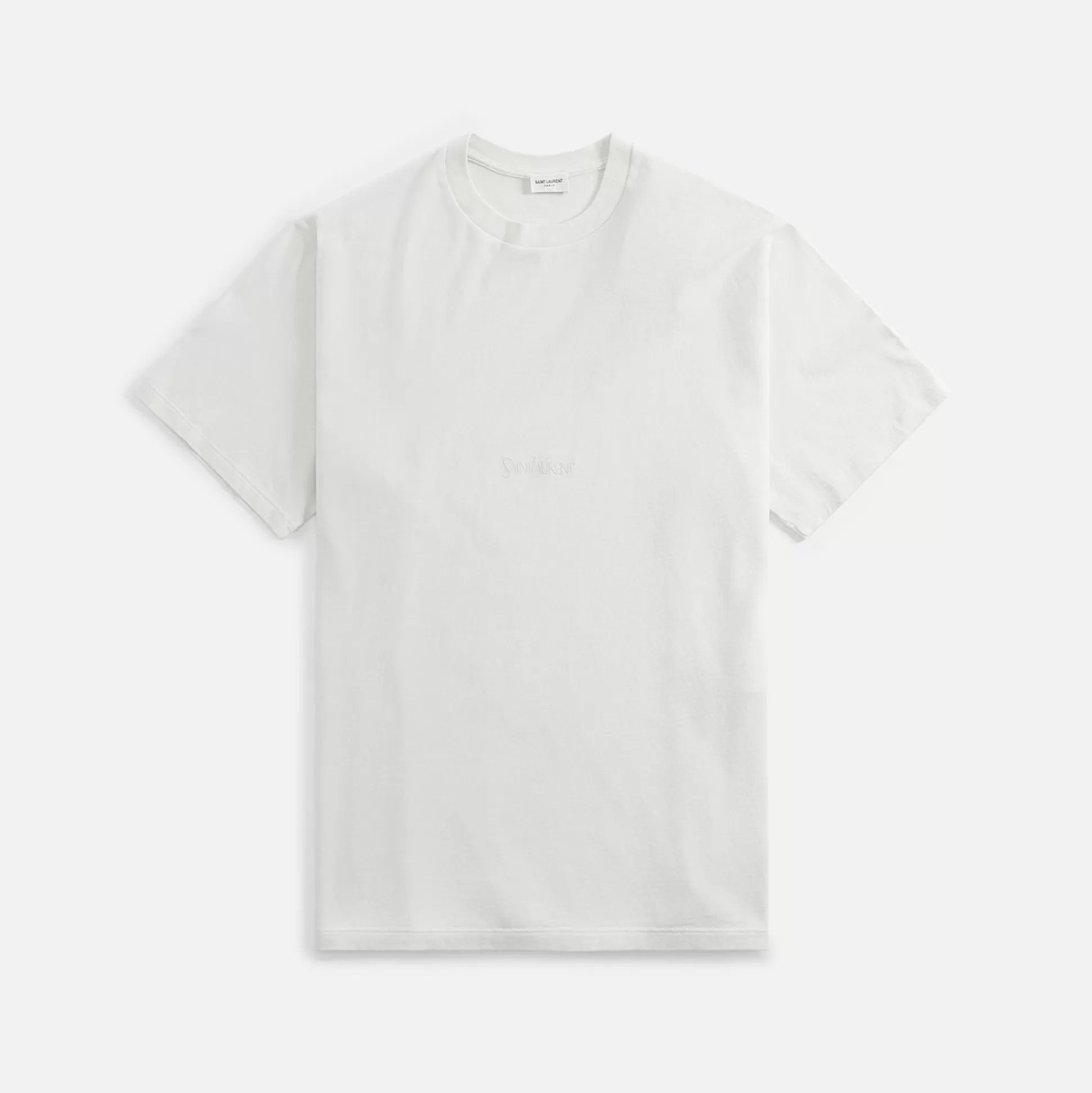 Outlet Saint Laurent tee col rond White