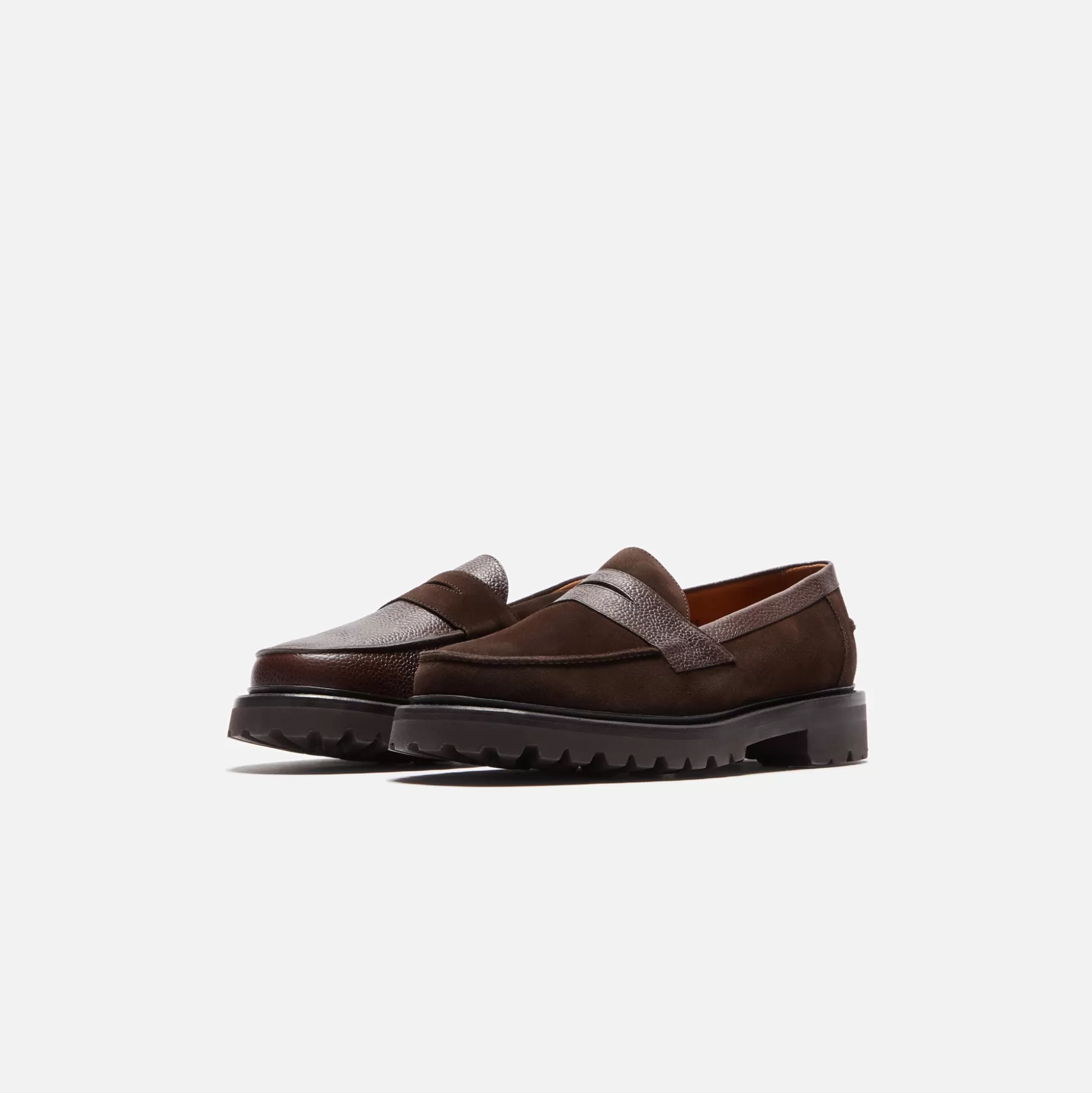 Cheap Blackstock & Weber the ellis penny loafer Chocolate Flip