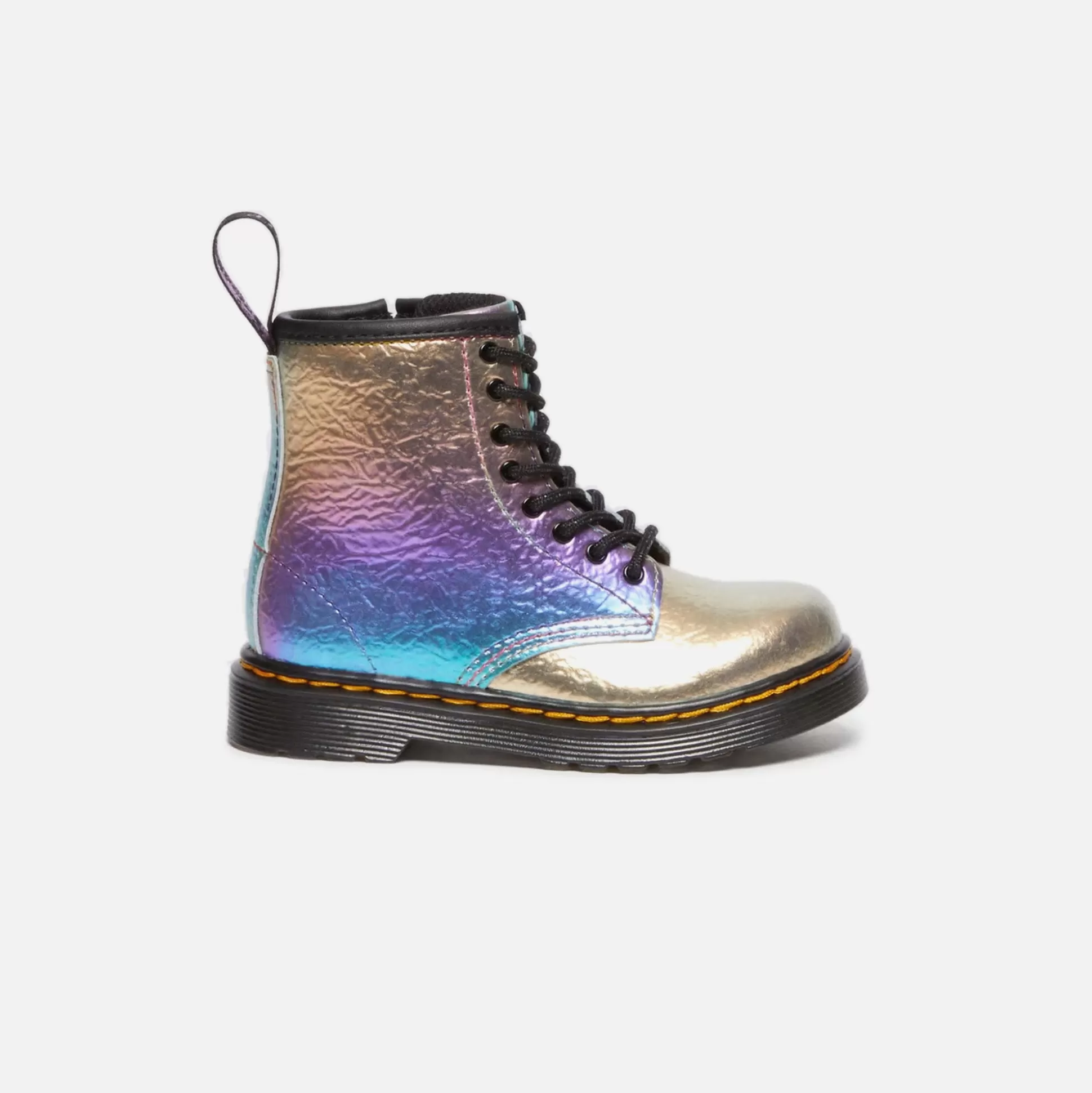 Online Dr. Martens toddler 1460 Multi Rainbow Crinkle