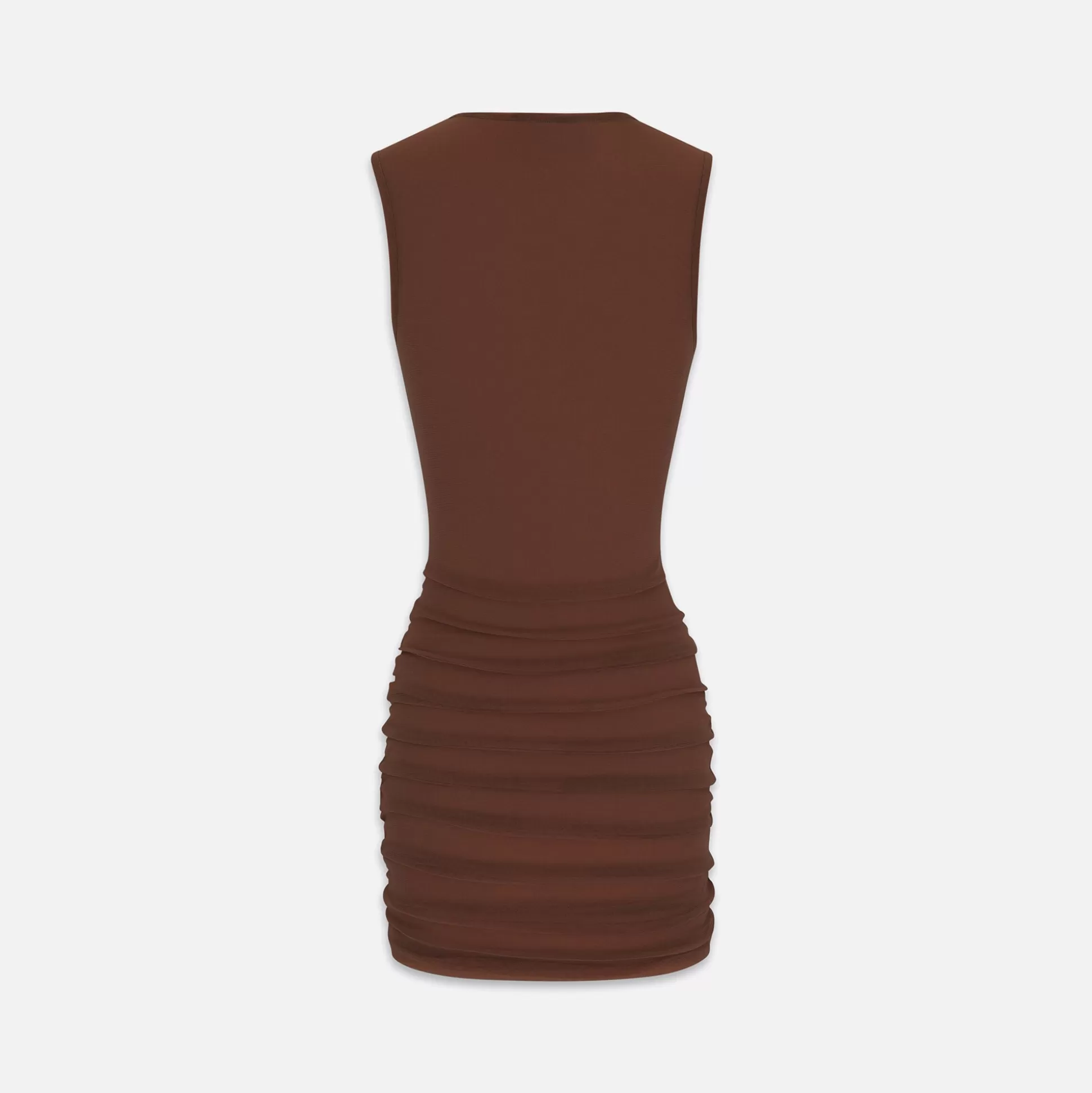 Best Saint Laurent tulle stretch mini Marron