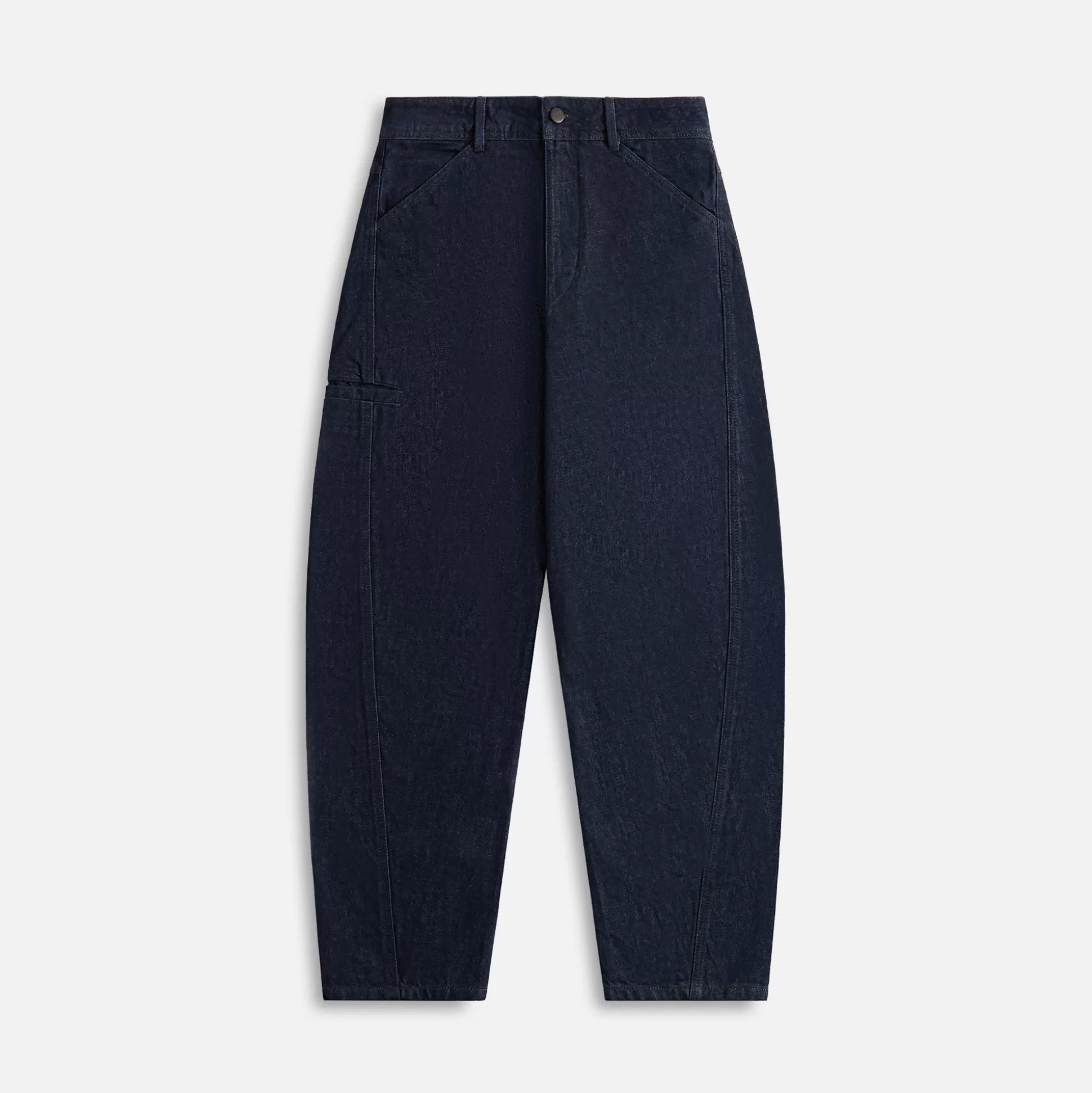 Store Lemaire twisted workwear pants Denim Indigo