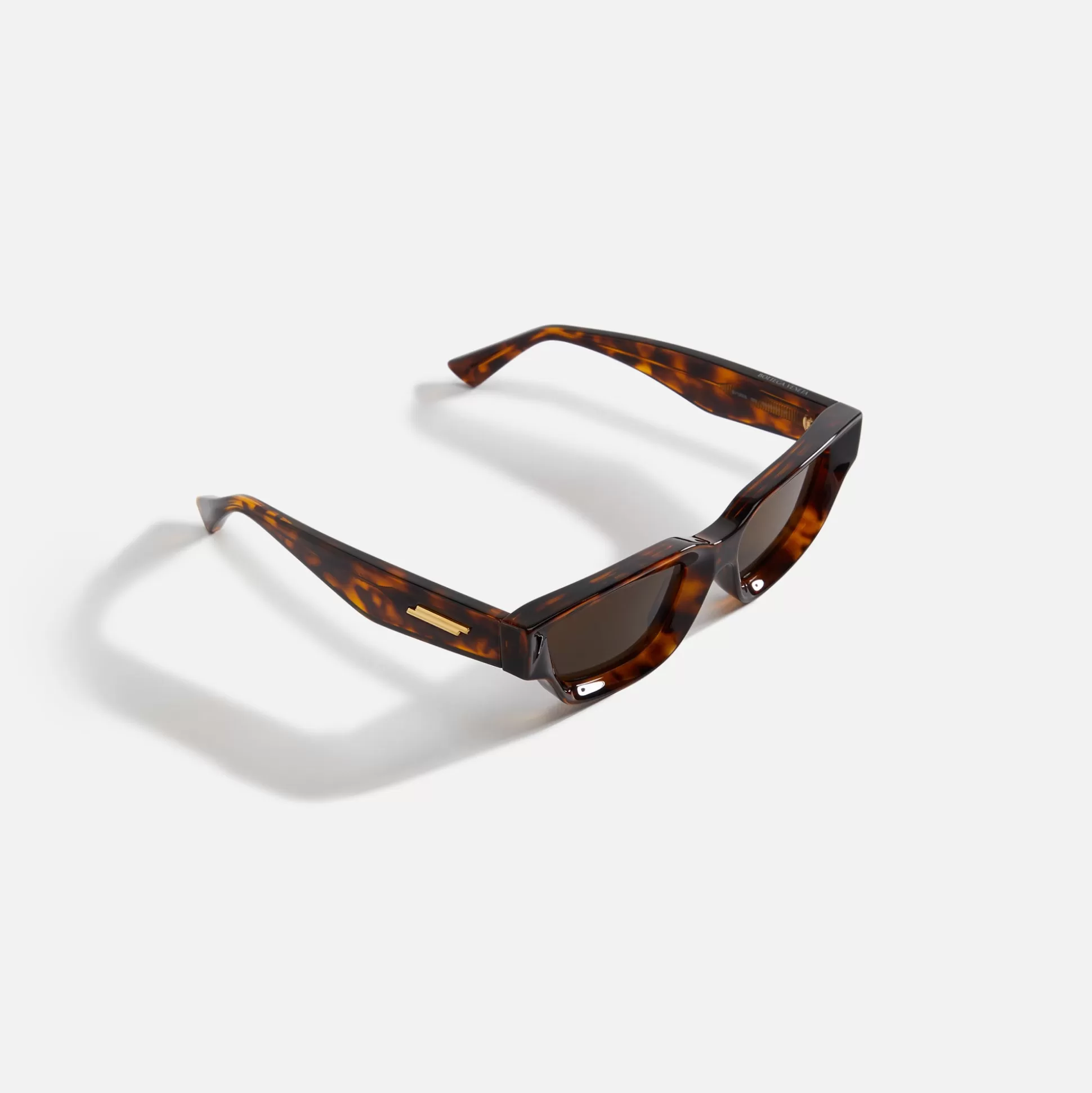 Best Bottega Veneta unisex 53 sunglass injection Havana