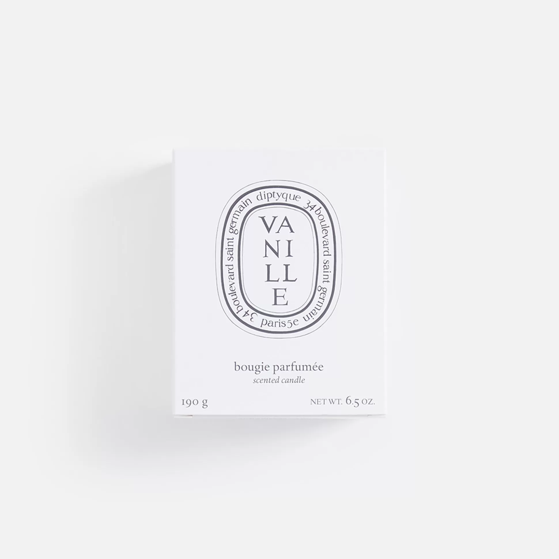 Fashion Diptyque vanilla scented candle