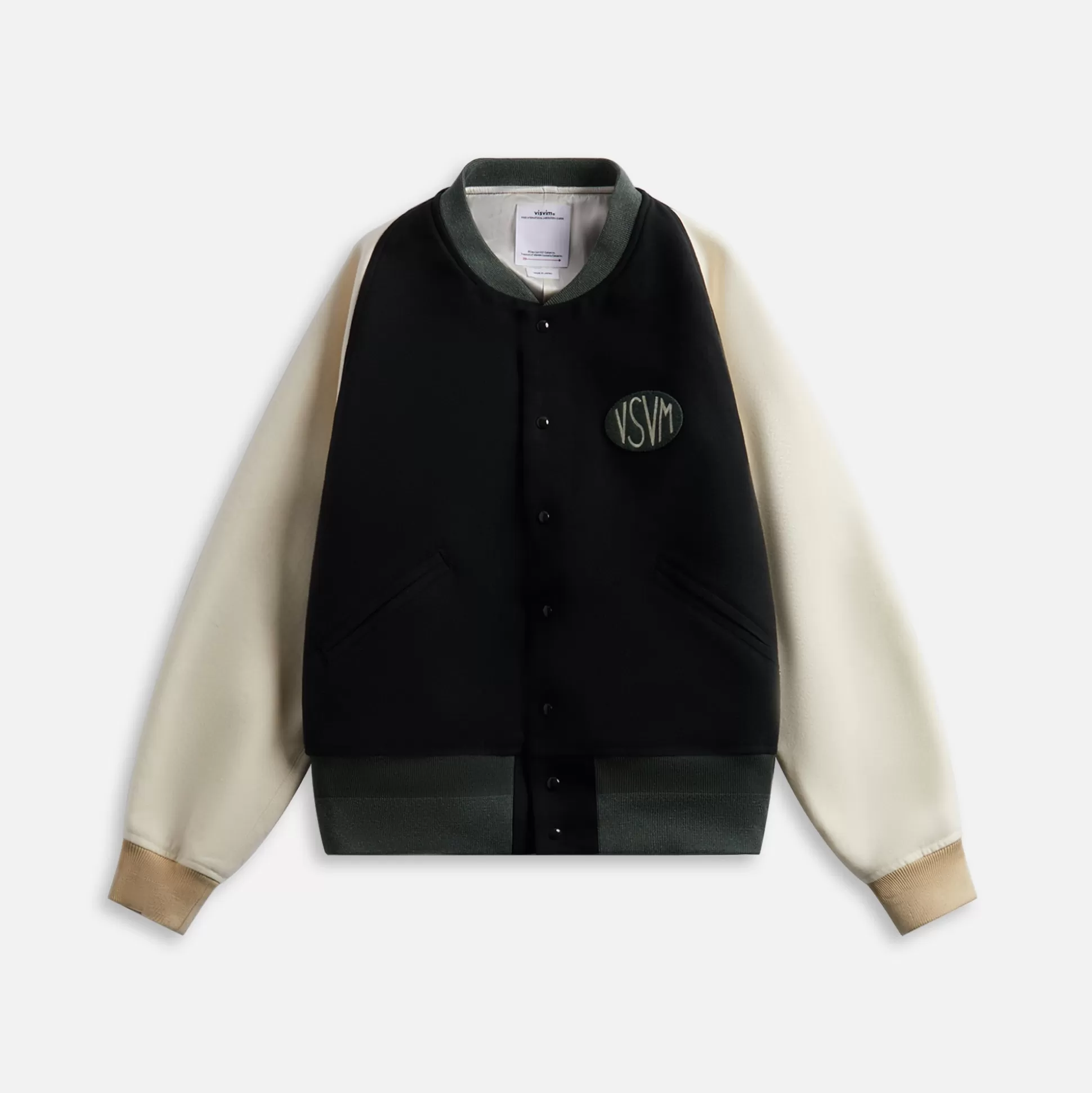 Flash Sale Visvim varsity jacket Vsvm Black